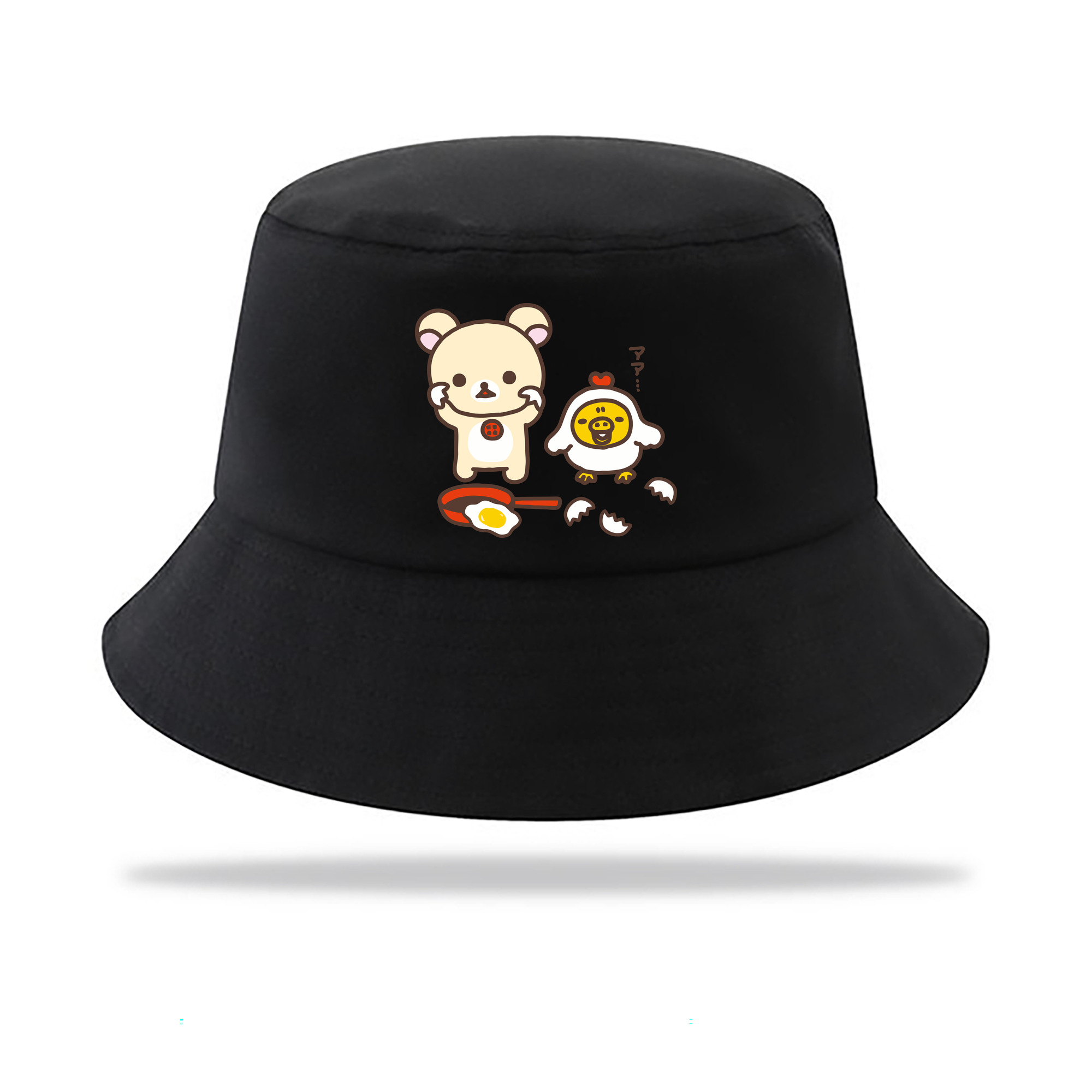 （画像用） リラックマ リラックマ キイロイトリ Rilakkuma Korilakkuma Kiiroitori アウトドア日除けバケットハット