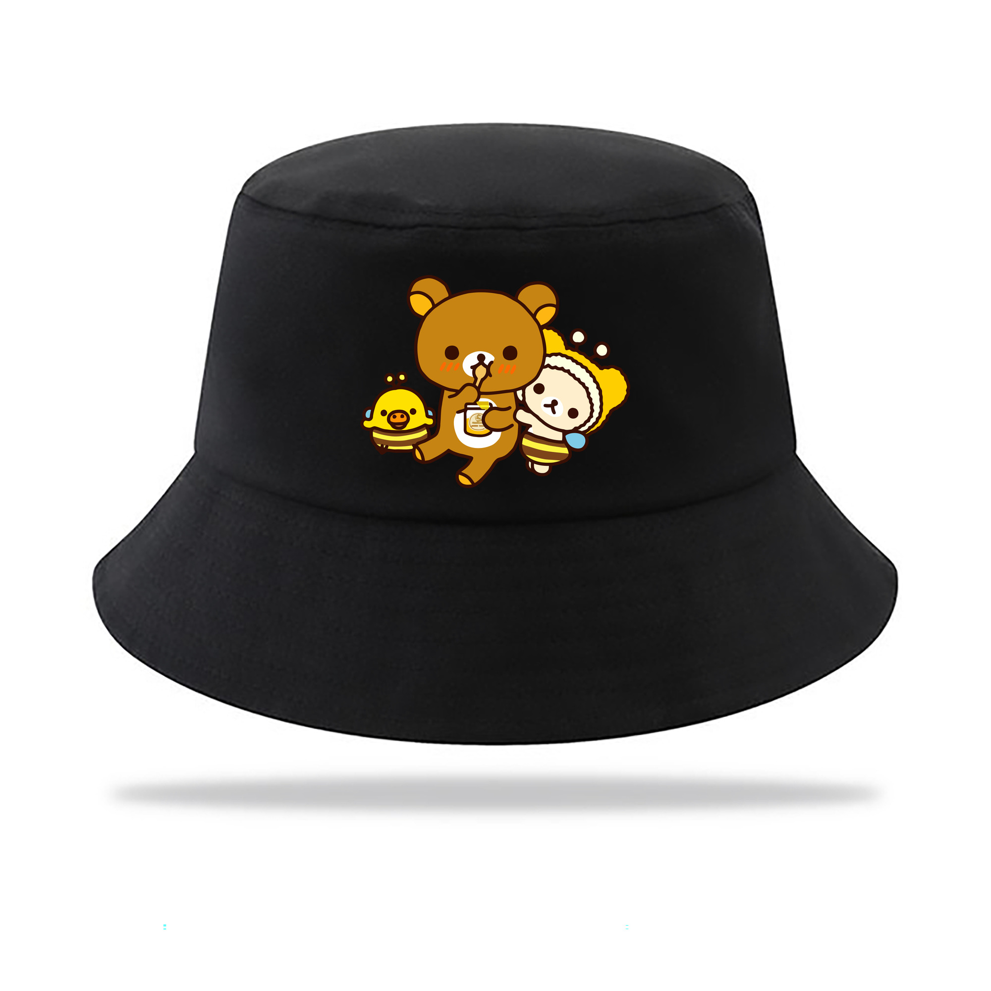 （画像用） リラックマ リラックマ キイロイトリ Rilakkuma Korilakkuma Kiiroitori アウトドア日除けバケットハット