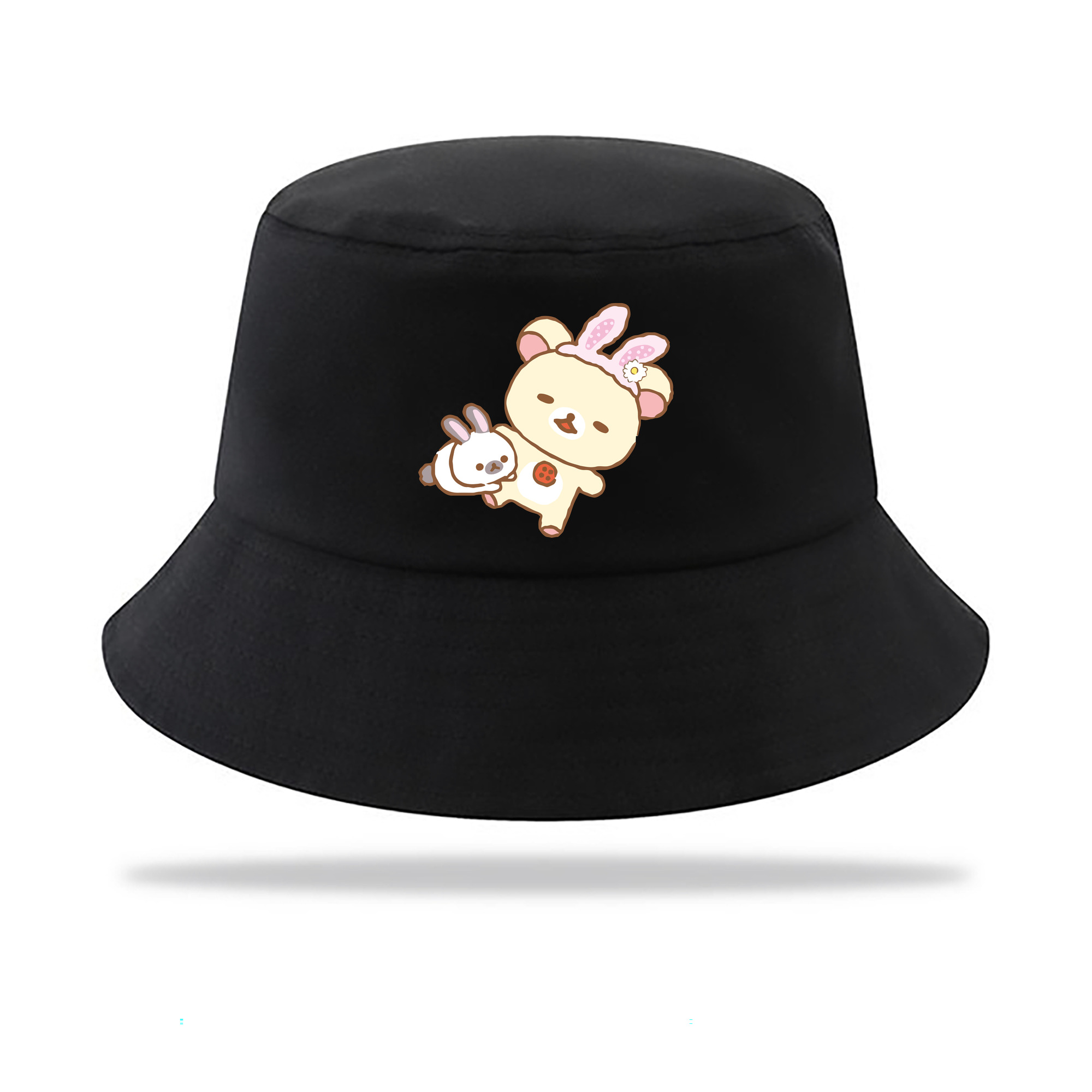 （画像用） リラックマ リラックマ キイロイトリ Rilakkuma Korilakkuma Kiiroitori アウトドア日除けバケットハット