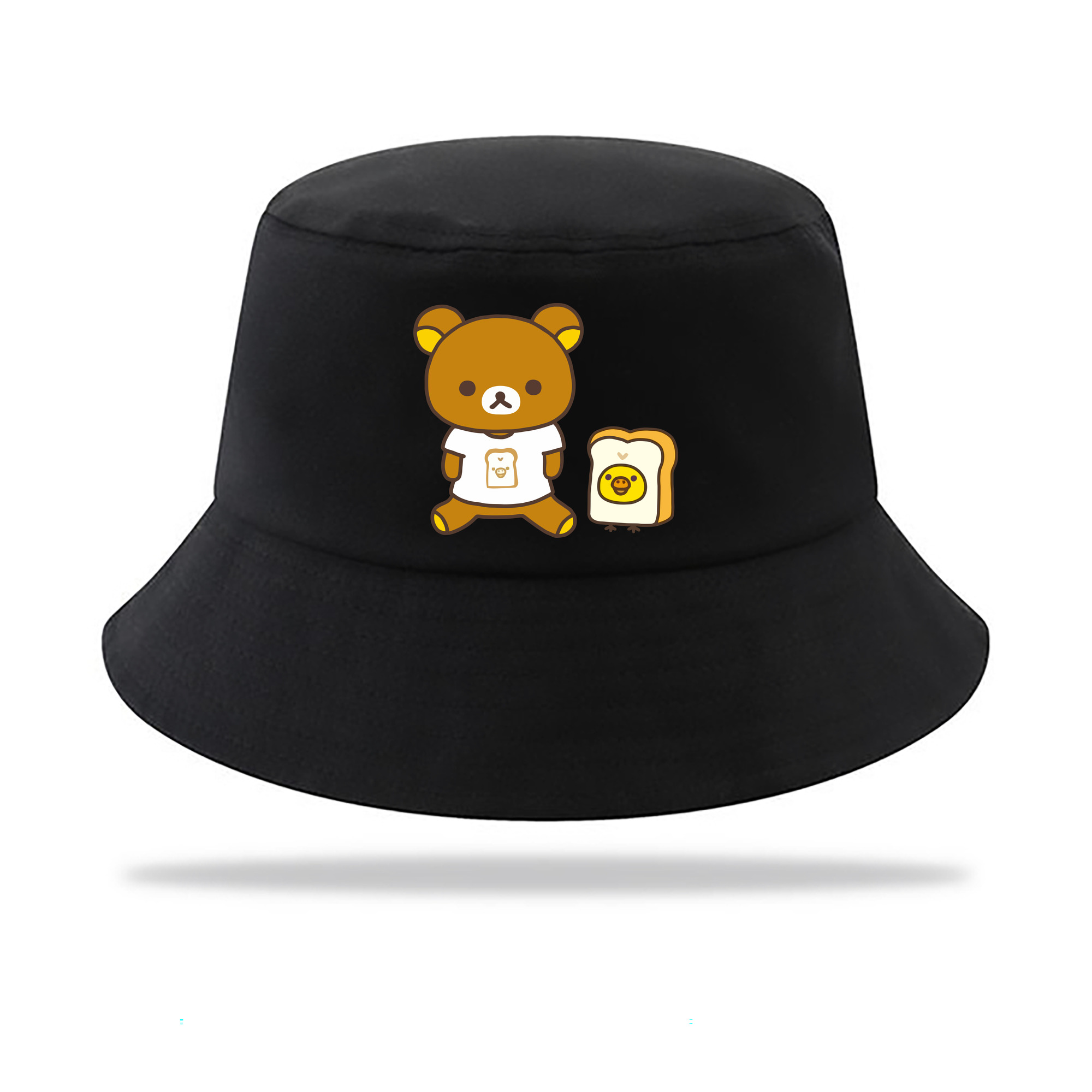 （画像用） リラックマ リラックマ キイロイトリ Rilakkuma Korilakkuma Kiiroitori アウトドア日除けバケットハット