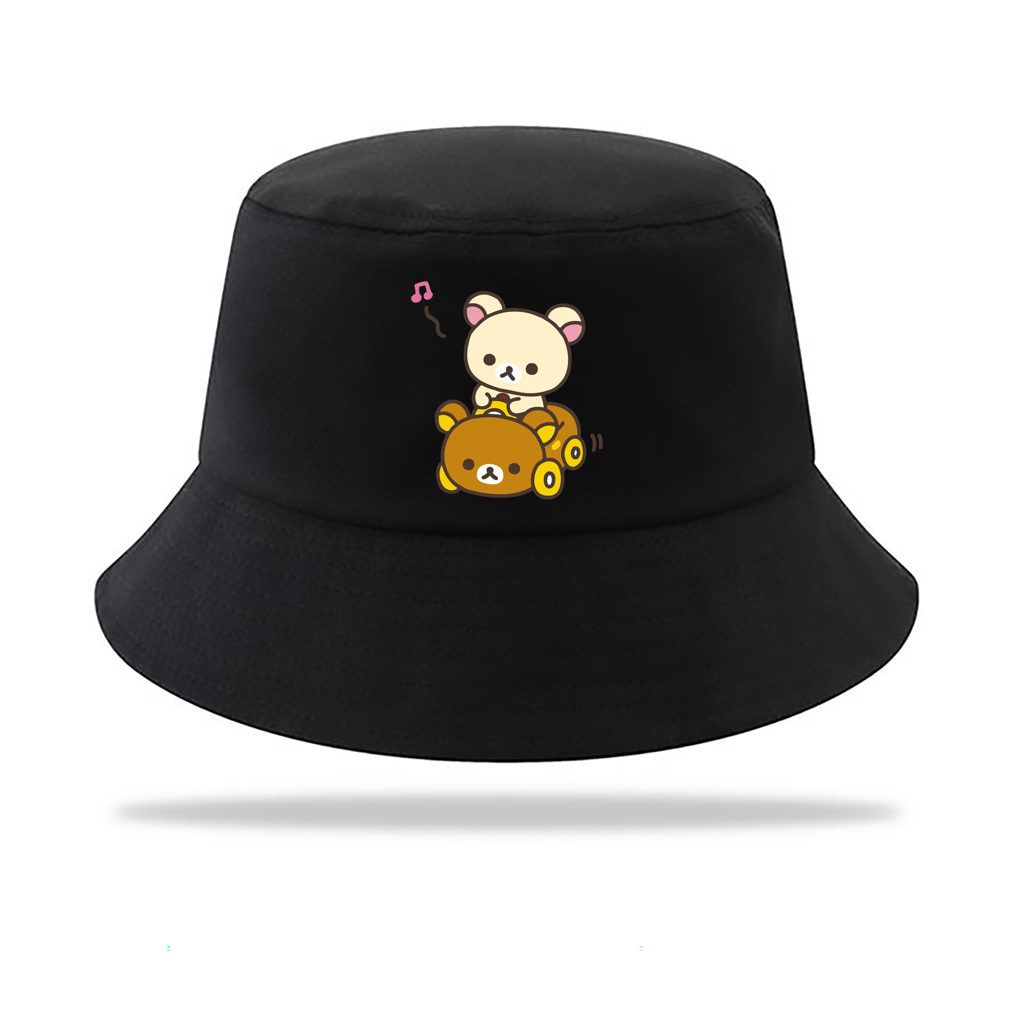 （画像用） リラックマ リラックマ キイロイトリ Rilakkuma Korilakkuma Kiiroitori アウトドア日除けバケットハット