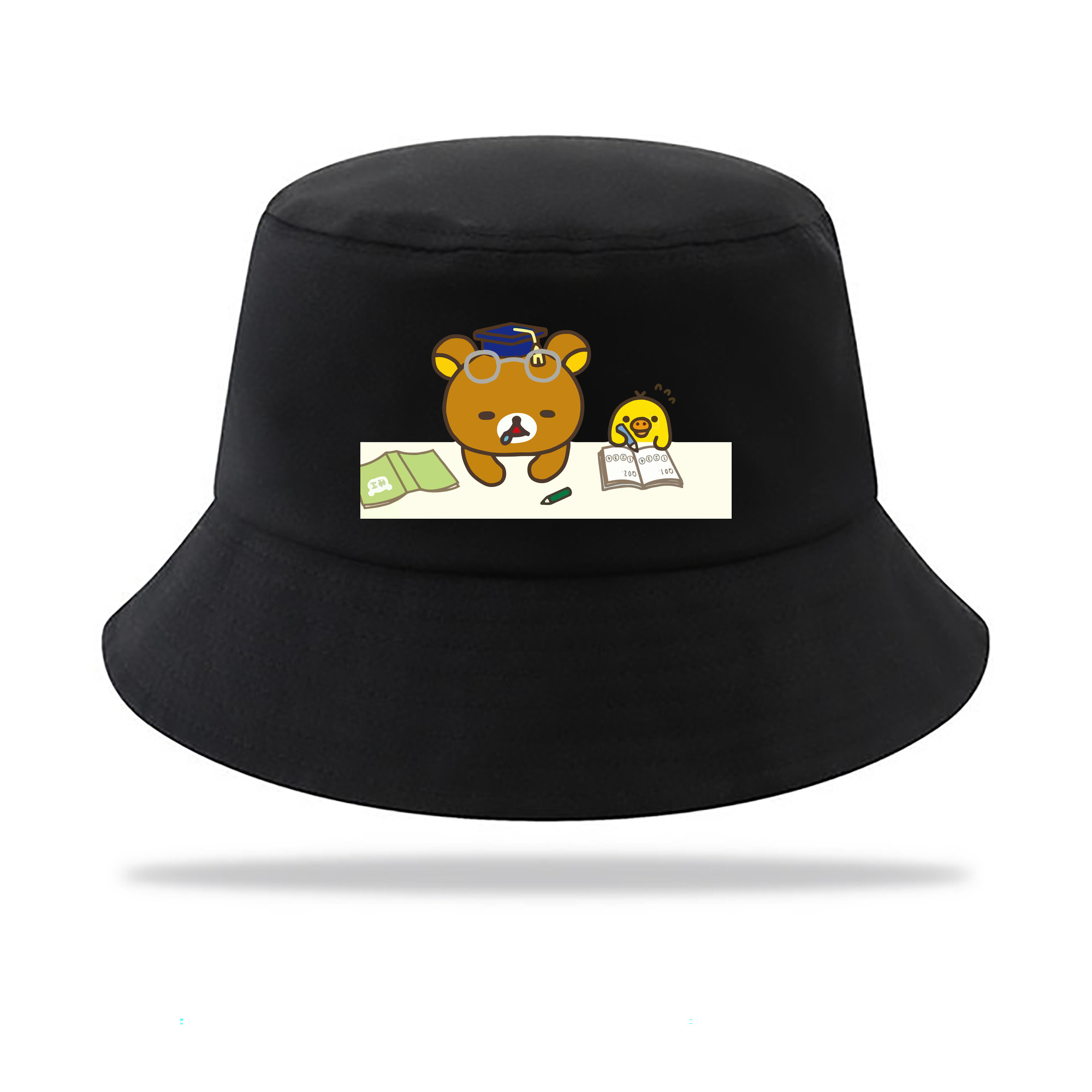 （画像用） リラックマ リラックマ キイロイトリ Rilakkuma Korilakkuma Kiiroitori アウトドア日除けバケットハット