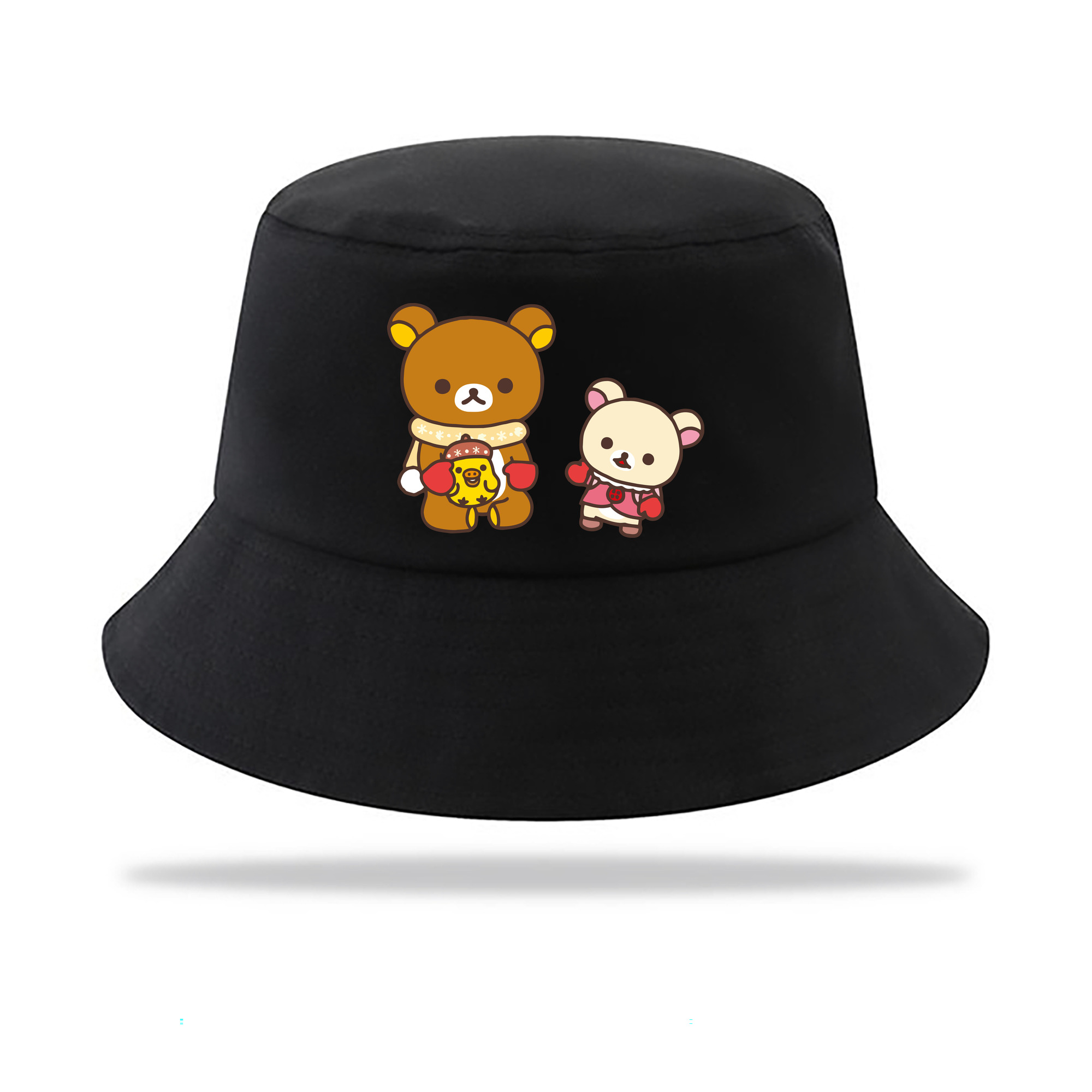 （画像用） リラックマ リラックマ キイロイトリ Rilakkuma Korilakkuma Kiiroitori アウトドア日除けバケットハット