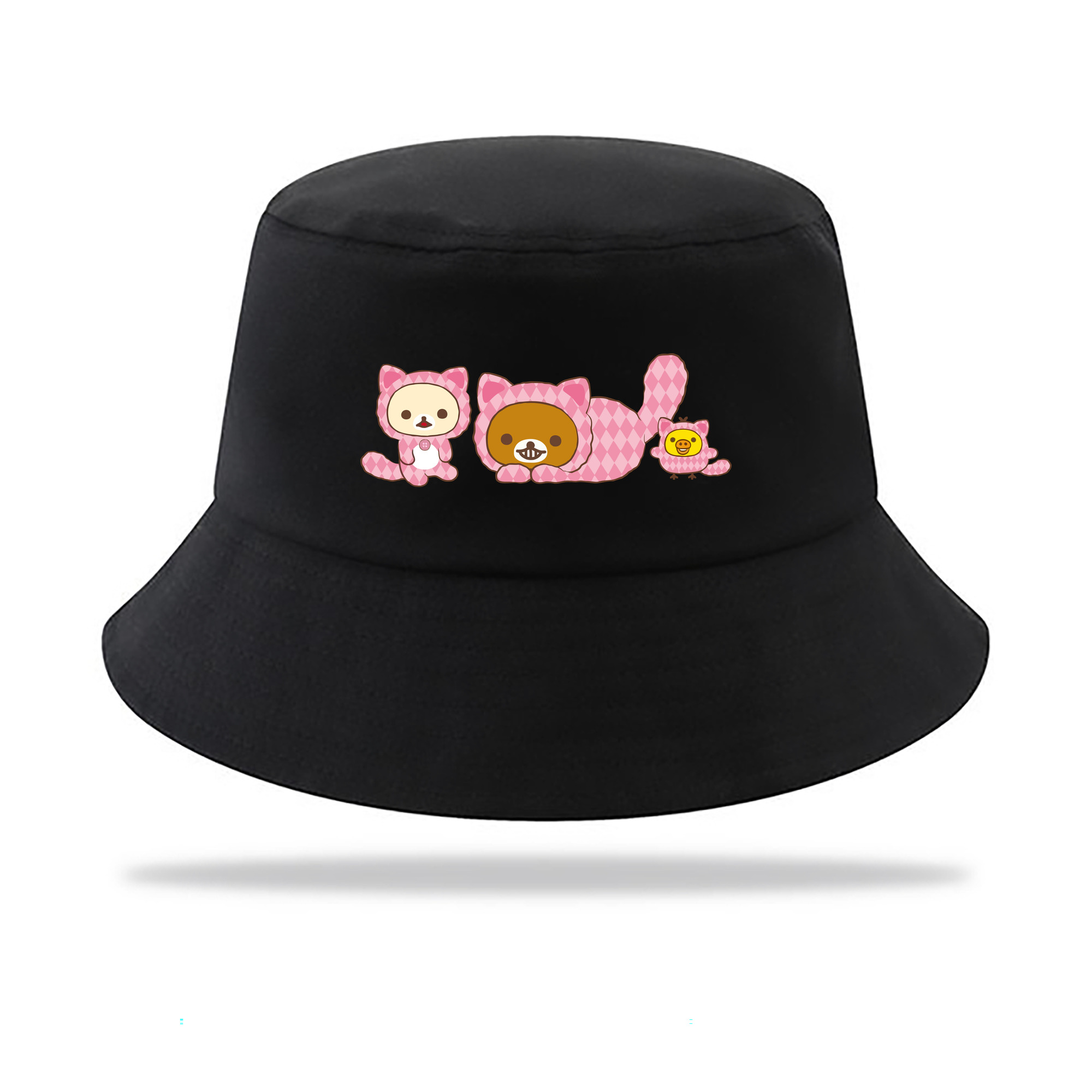 （画像用） リラックマ リラックマ キイロイトリ Rilakkuma Korilakkuma Kiiroitori アウトドア日除けバケットハット