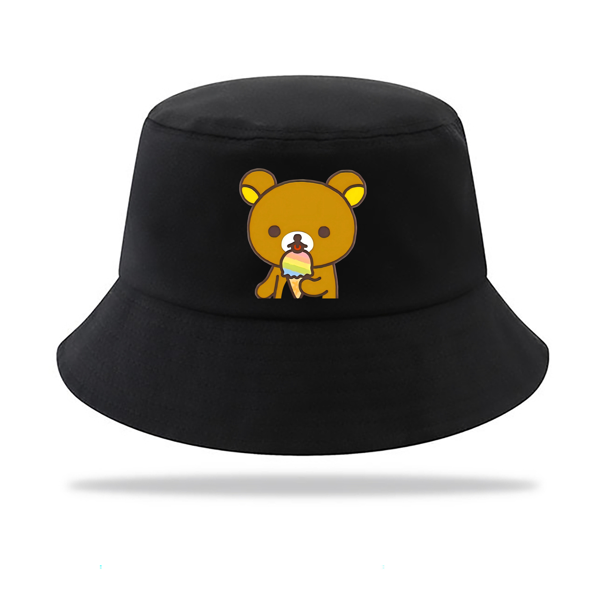 （画像用） リラックマ リラックマ キイロイトリ Rilakkuma Korilakkuma Kiiroitori アウトドア日除けバケットハット