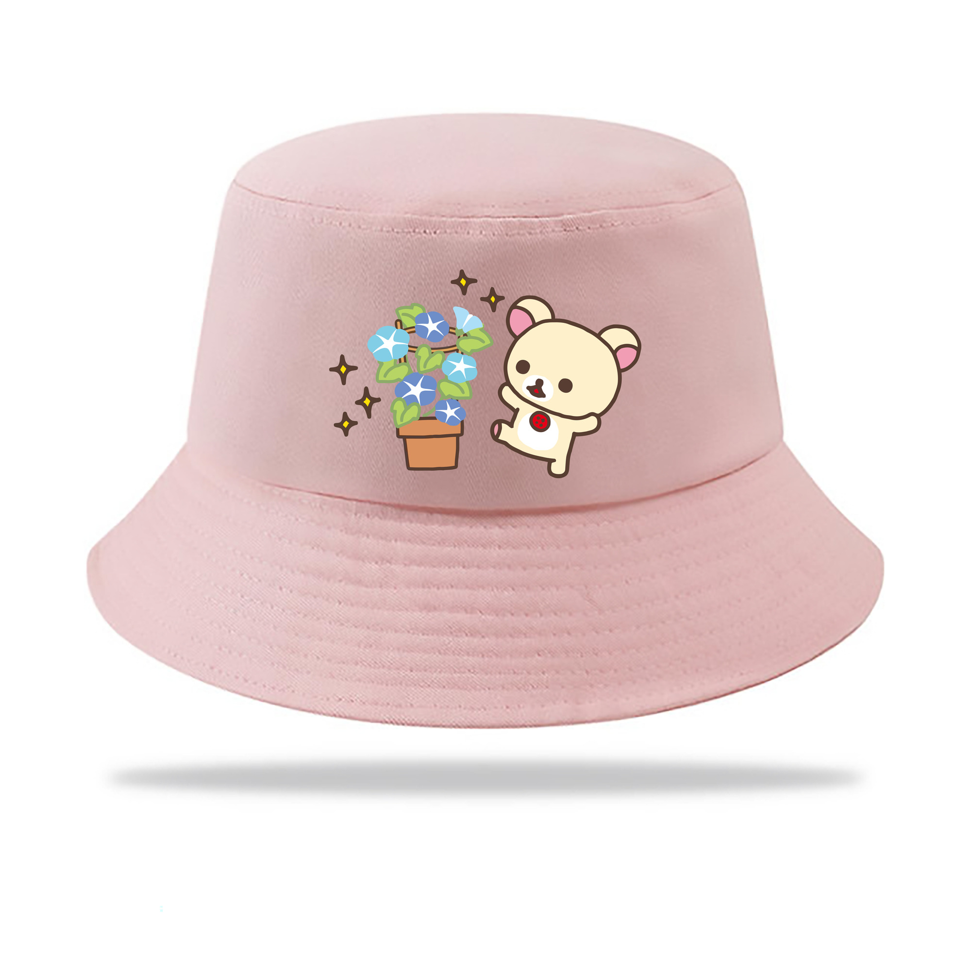 （画像用） リラックマ リラックマ キイロイトリ Rilakkuma Korilakkuma Kiiroitori アウトドア日除けバケットハット