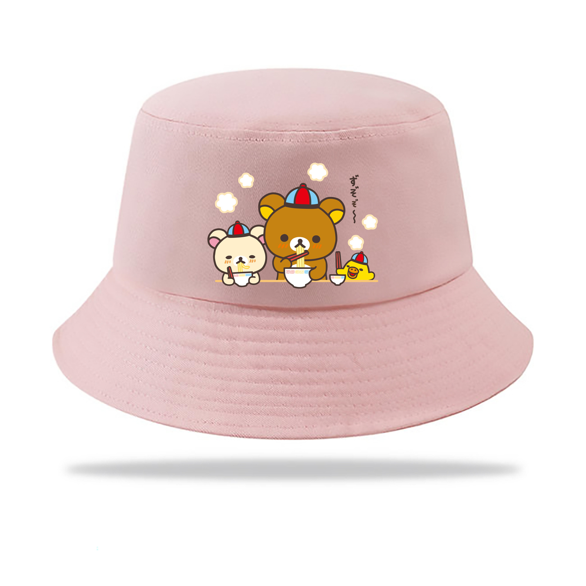 （画像用） リラックマ リラックマ キイロイトリ Rilakkuma Korilakkuma Kiiroitori アウトドア日除けバケットハット
