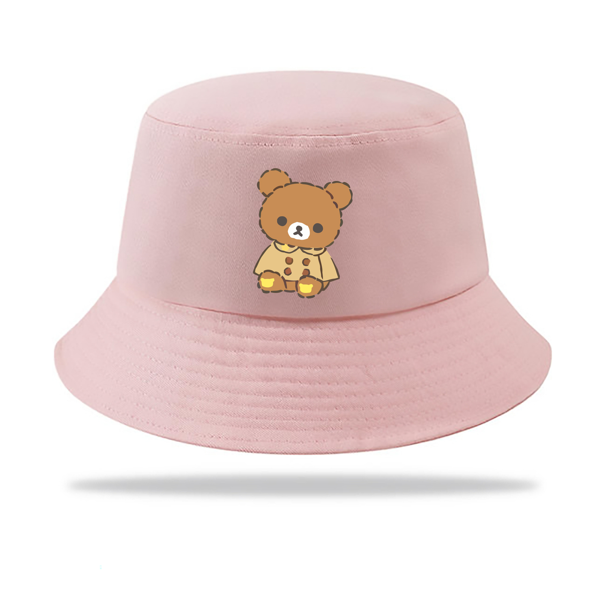 （画像用） リラックマ リラックマ キイロイトリ Rilakkuma Korilakkuma Kiiroitori アウトドア日除けバケットハット