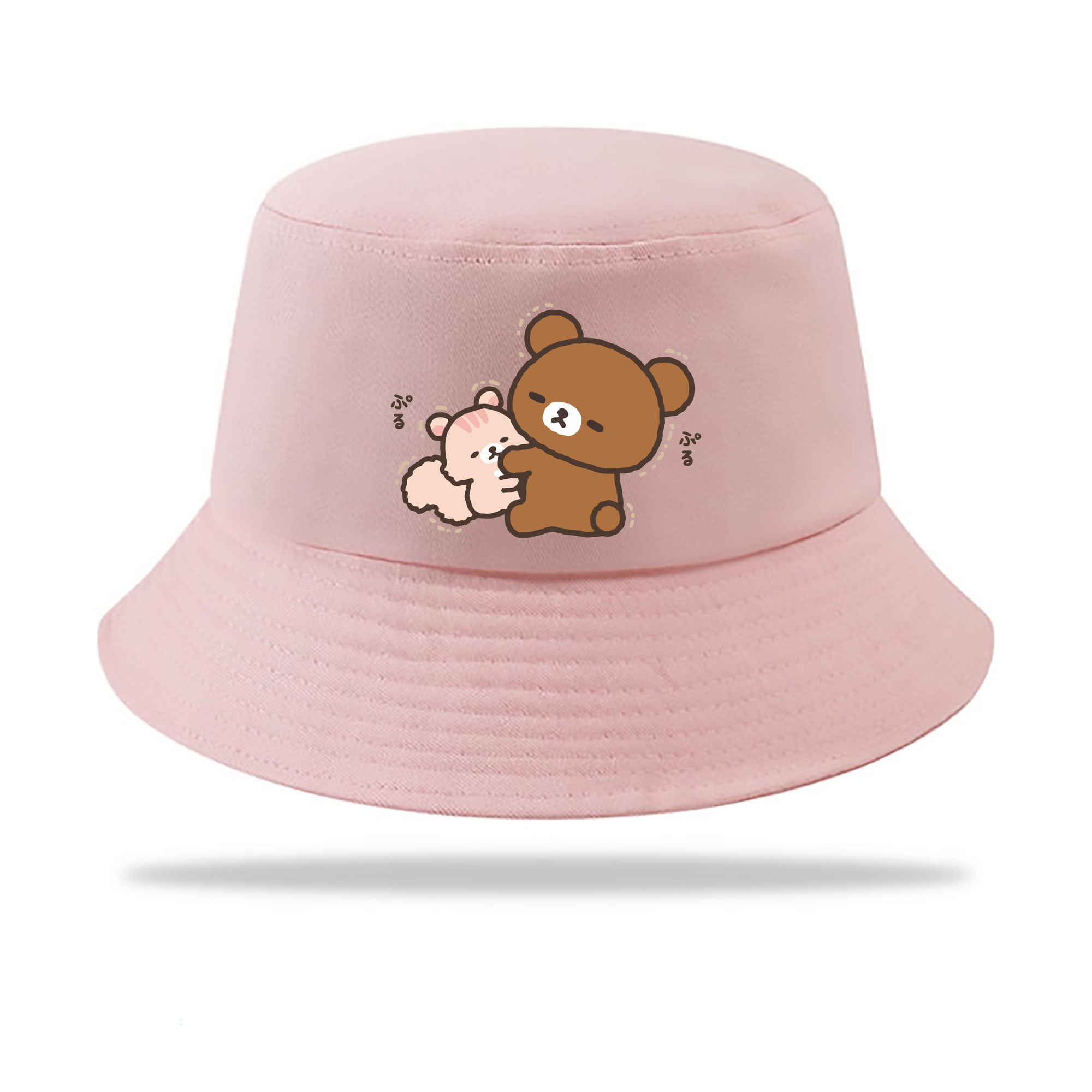 （画像用） リラックマ リラックマ キイロイトリ Rilakkuma Korilakkuma Kiiroitori アウトドア日除けバケットハット