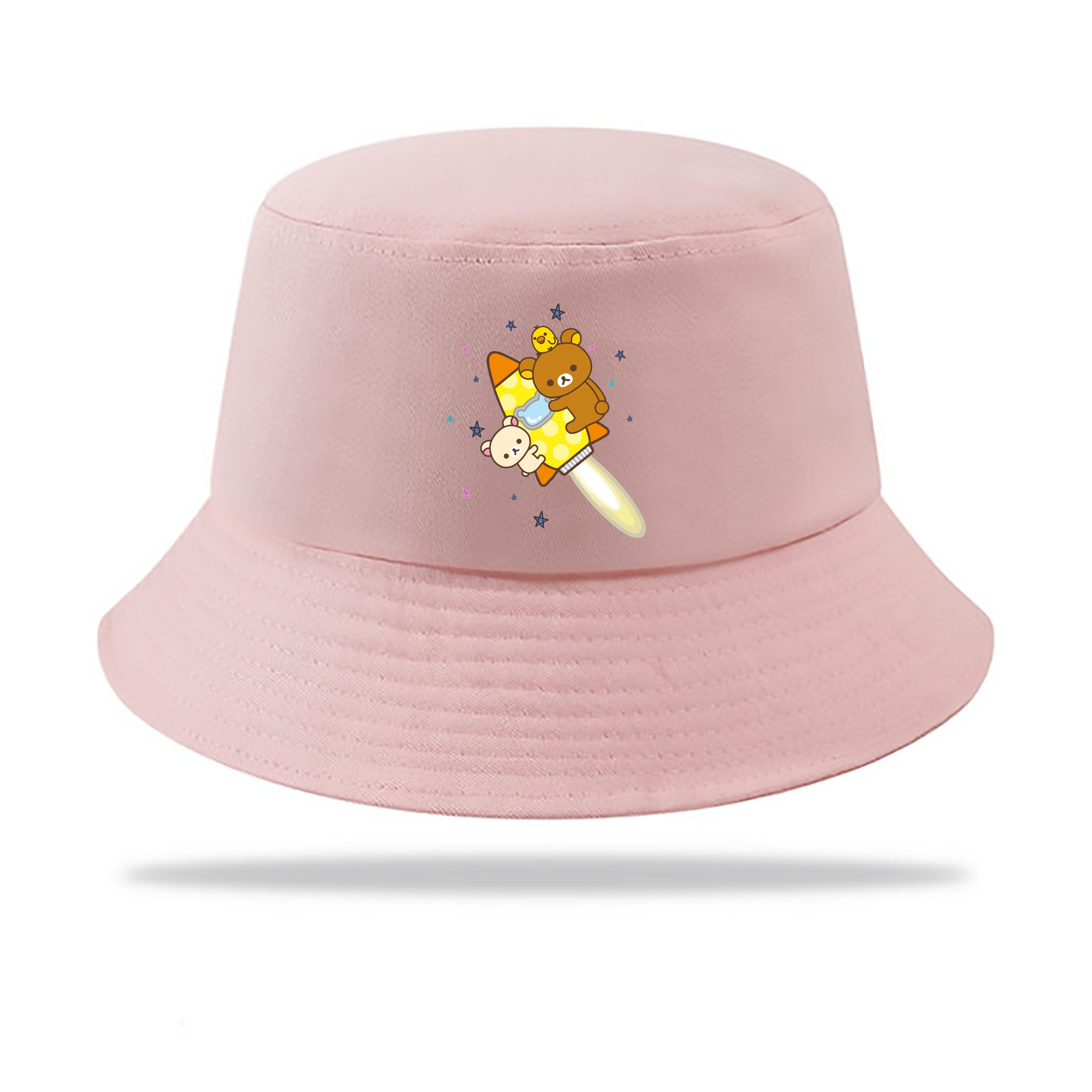 （画像用） リラックマ リラックマ キイロイトリ Rilakkuma Korilakkuma Kiiroitori アウトドア日除けバケットハット