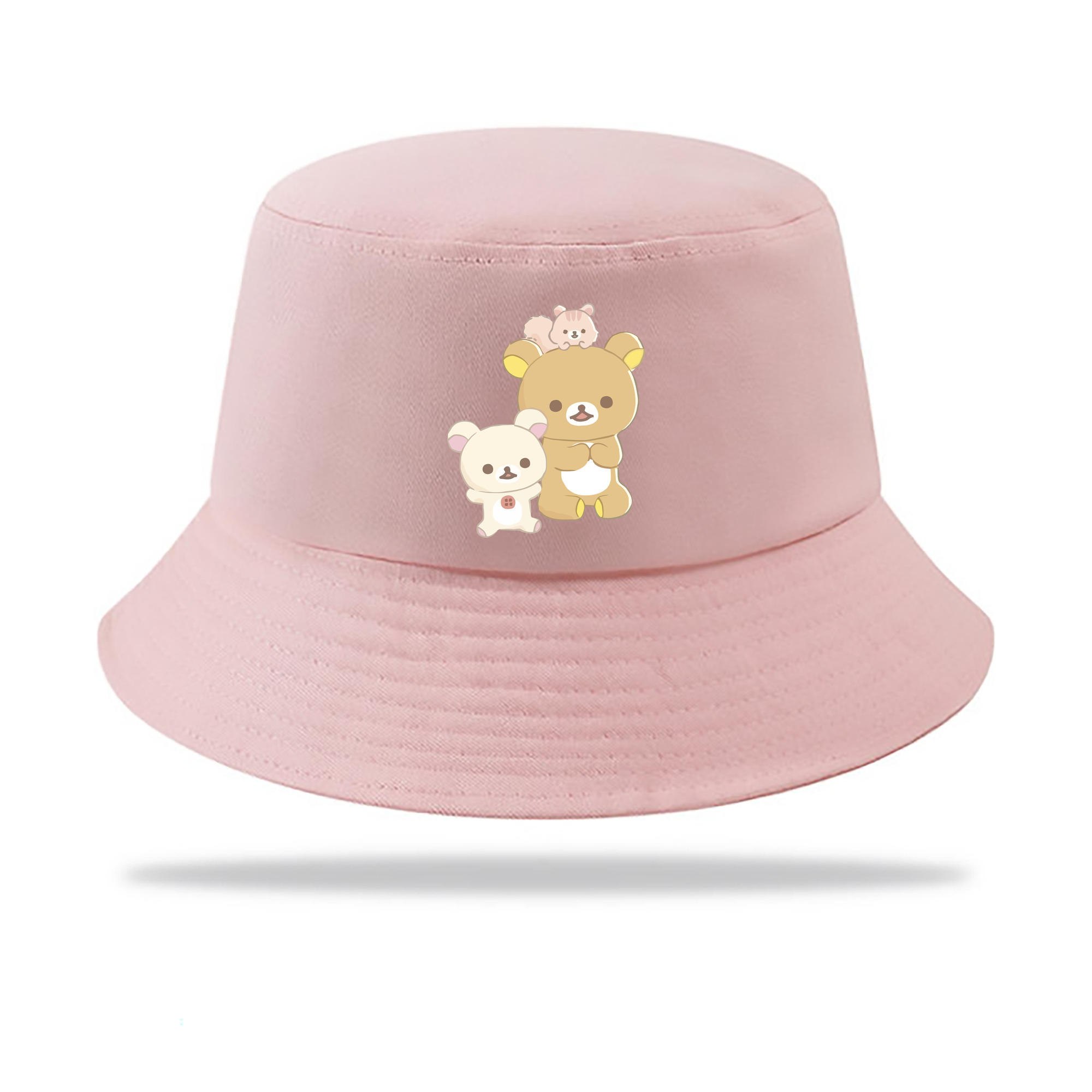 （画像用） リラックマ リラックマ キイロイトリ Rilakkuma Korilakkuma Kiiroitori アウトドア日除けバケットハット