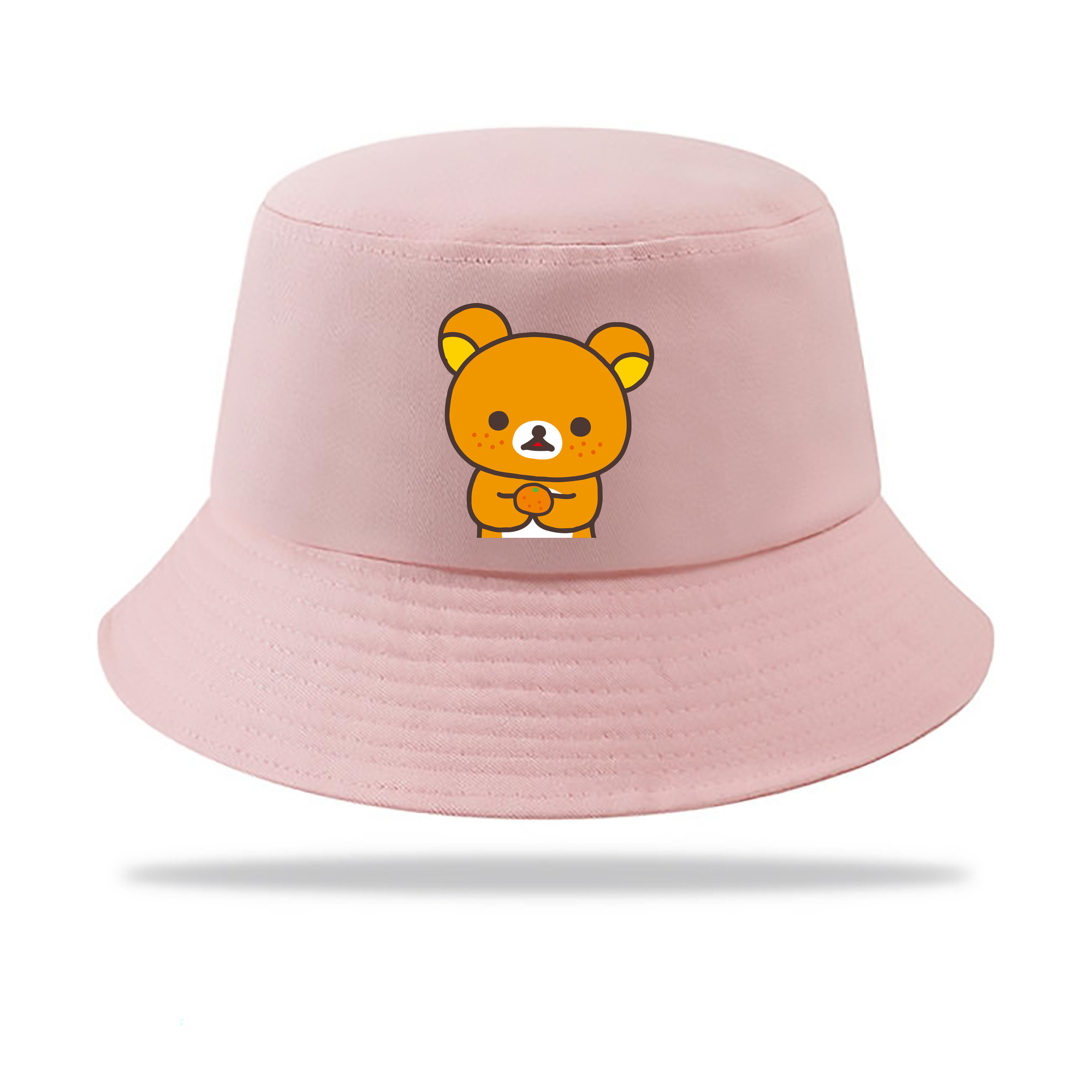 （画像用） リラックマ リラックマ キイロイトリ Rilakkuma Korilakkuma Kiiroitori アウトドア日除けバケットハット