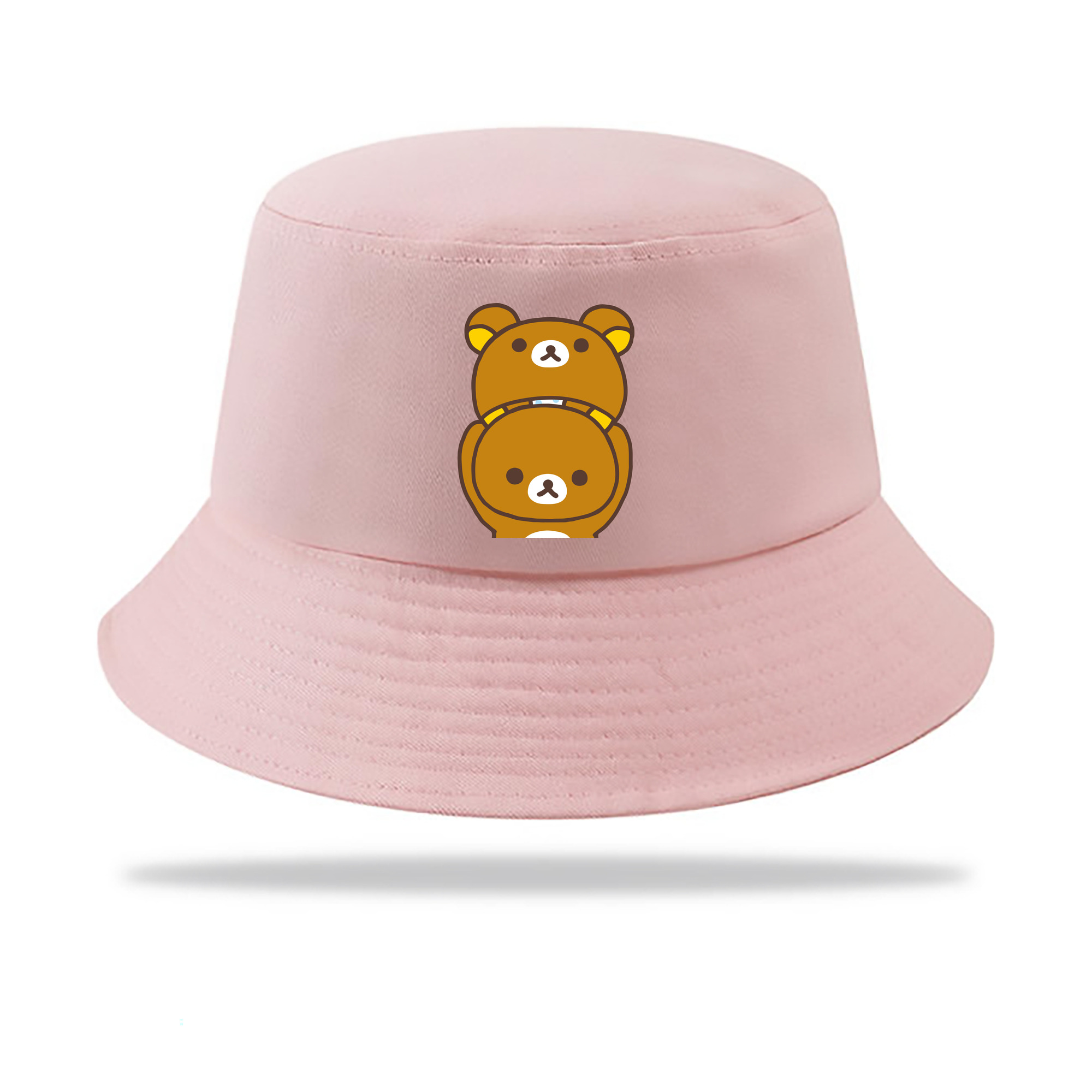 （画像用） リラックマ リラックマ キイロイトリ Rilakkuma Korilakkuma Kiiroitori アウトドア日除けバケットハット
