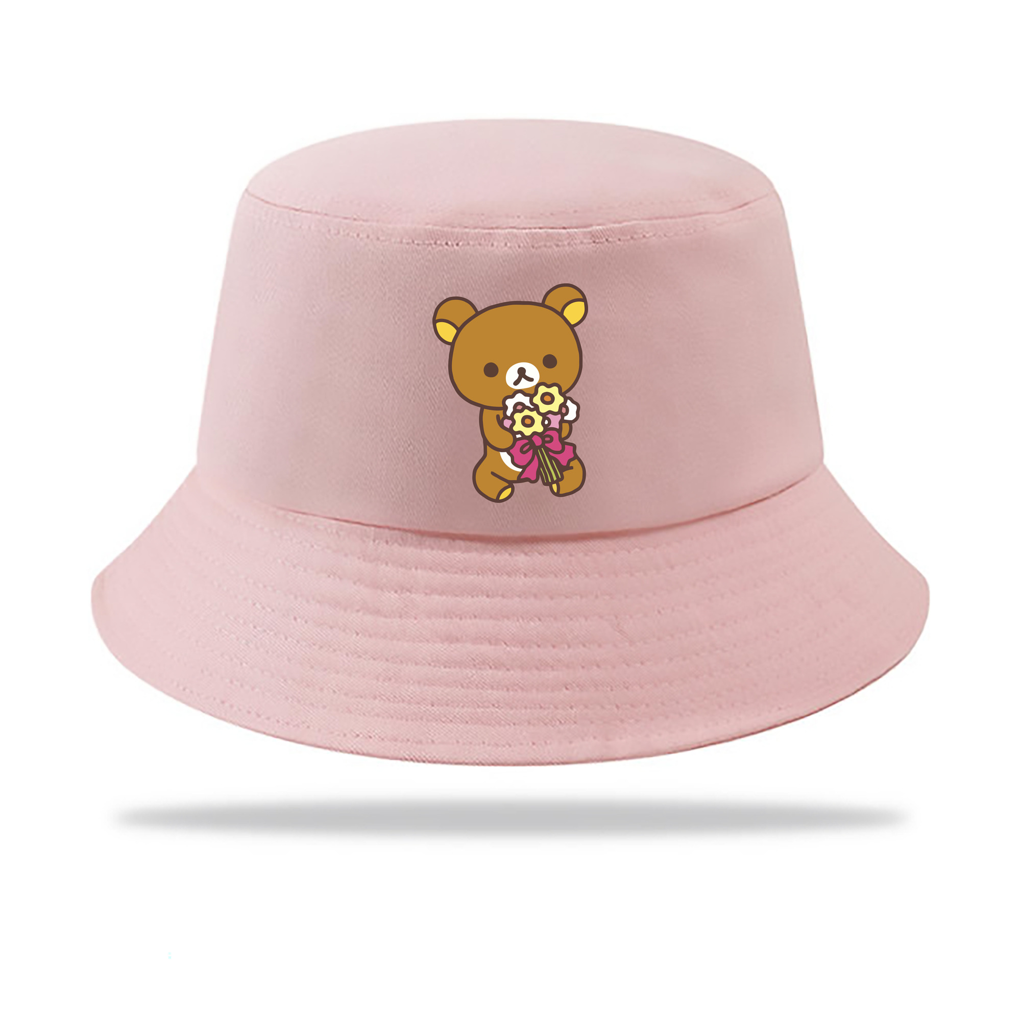（画像用） リラックマ リラックマ キイロイトリ Rilakkuma Korilakkuma Kiiroitori アウトドア日除けバケットハット