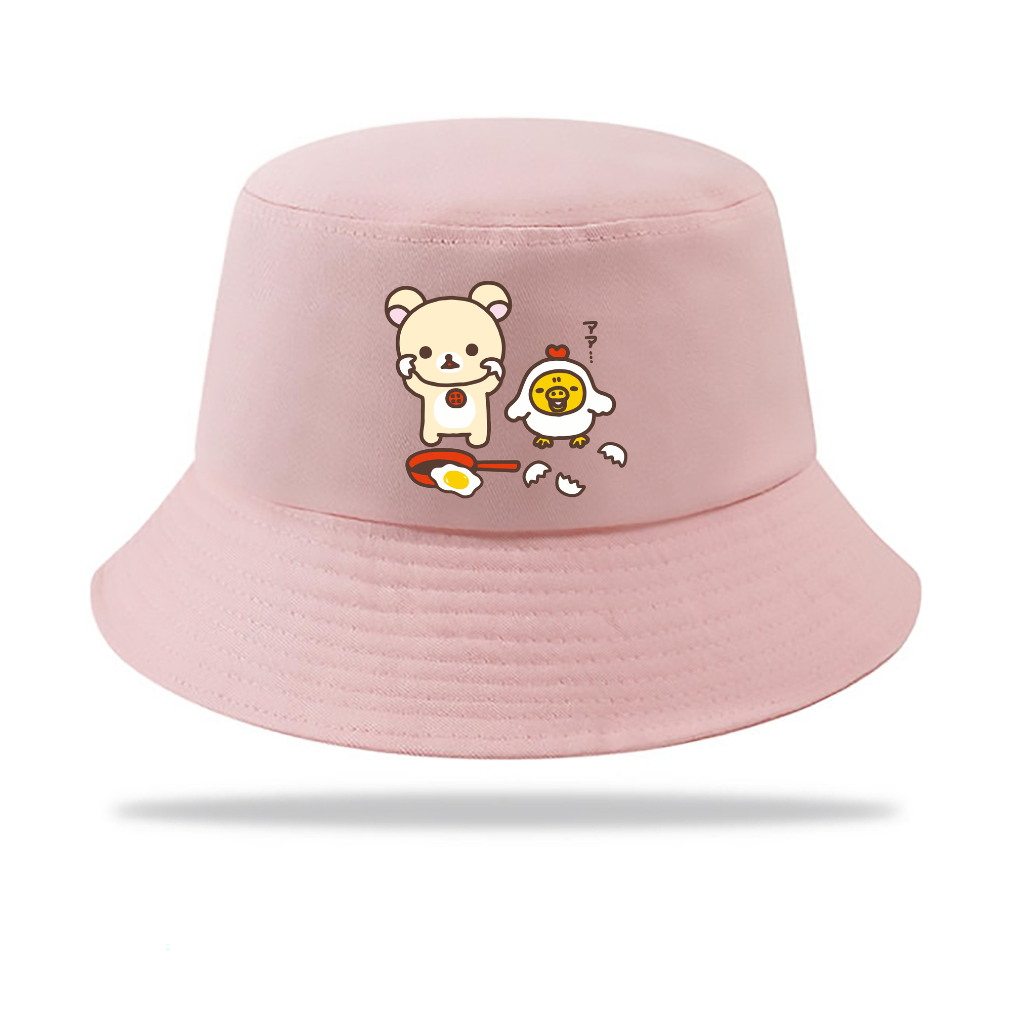 （画像用） リラックマ リラックマ キイロイトリ Rilakkuma Korilakkuma Kiiroitori アウトドア日除けバケットハット