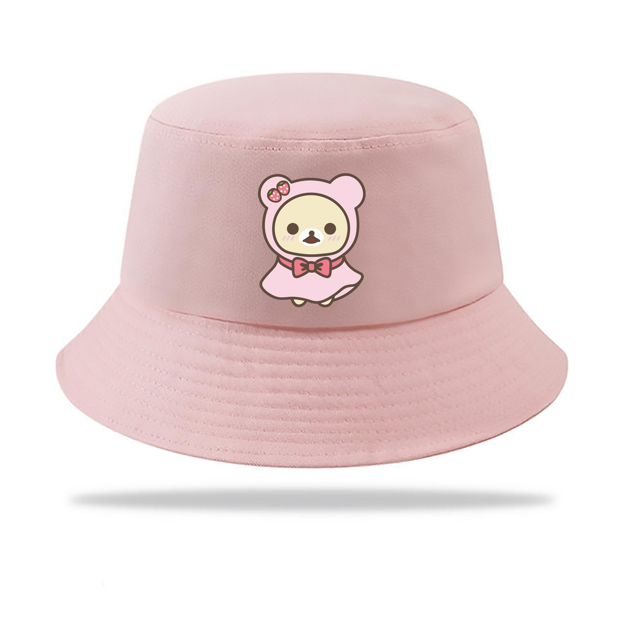 （画像用） リラックマ リラックマ キイロイトリ Rilakkuma Korilakkuma Kiiroitori アウトドア日除けバケットハット