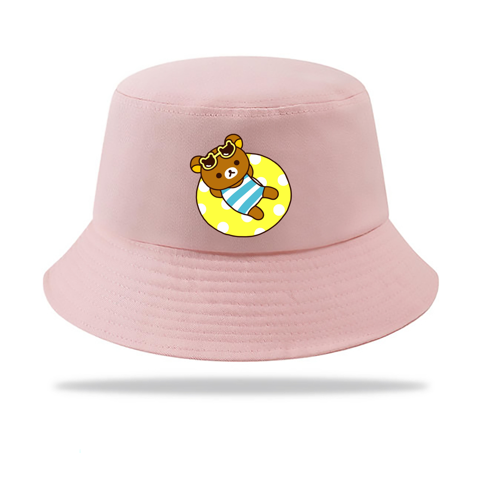 （画像用） リラックマ リラックマ キイロイトリ Rilakkuma Korilakkuma Kiiroitori アウトドア日除けバケットハット