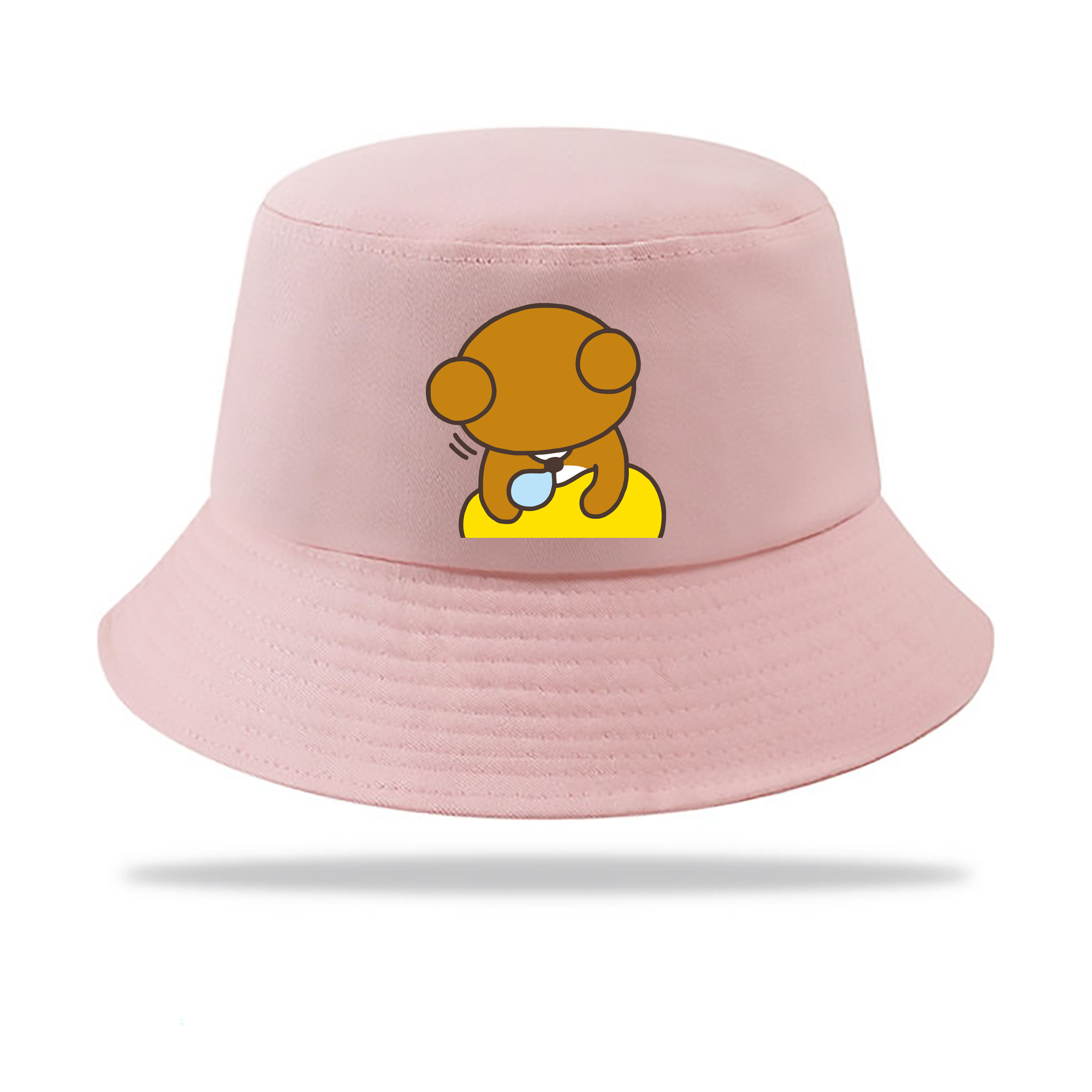 （画像用） リラックマ リラックマ キイロイトリ Rilakkuma Korilakkuma Kiiroitori アウトドア日除けバケットハット