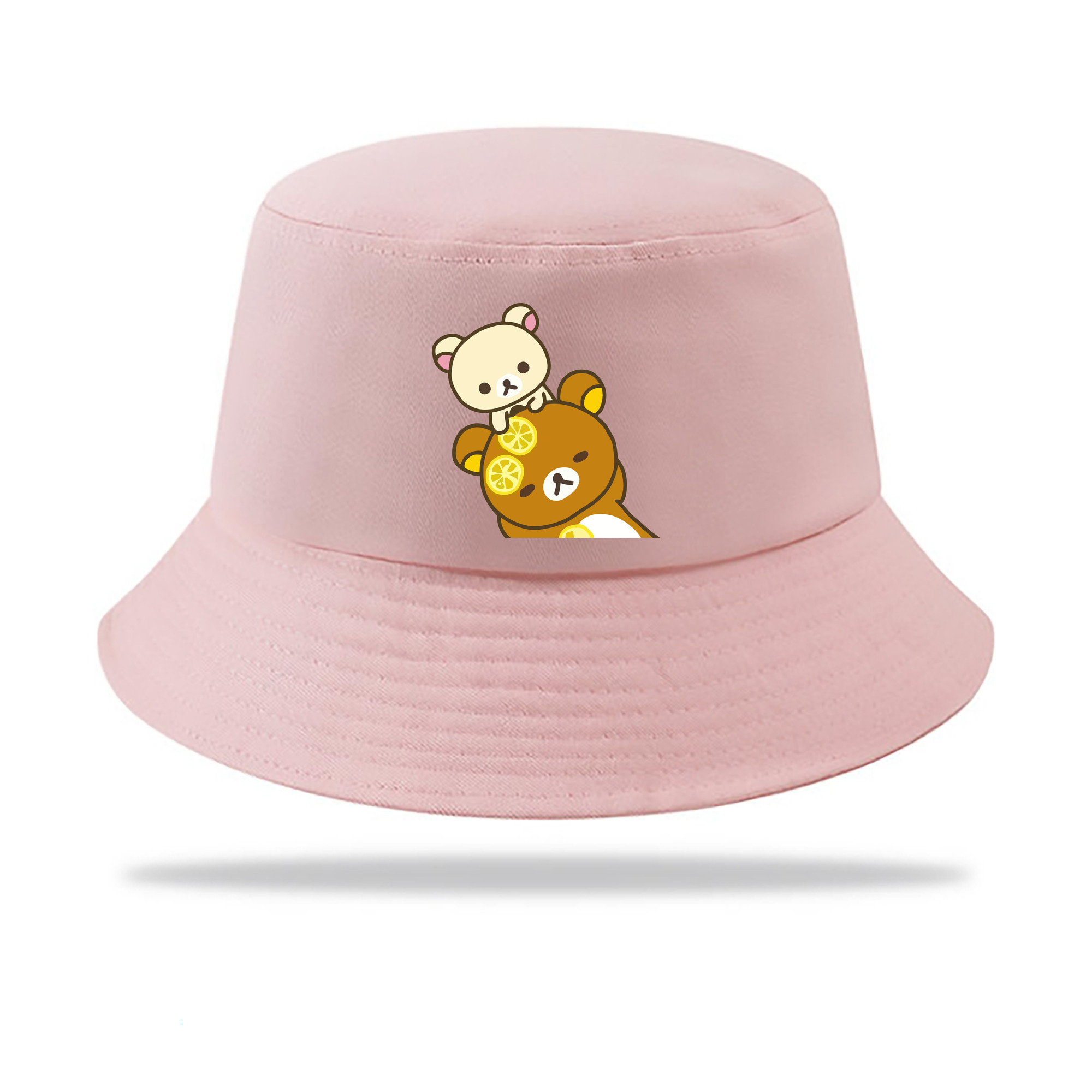 （画像用） リラックマ リラックマ キイロイトリ Rilakkuma Korilakkuma Kiiroitori アウトドア日除けバケットハット