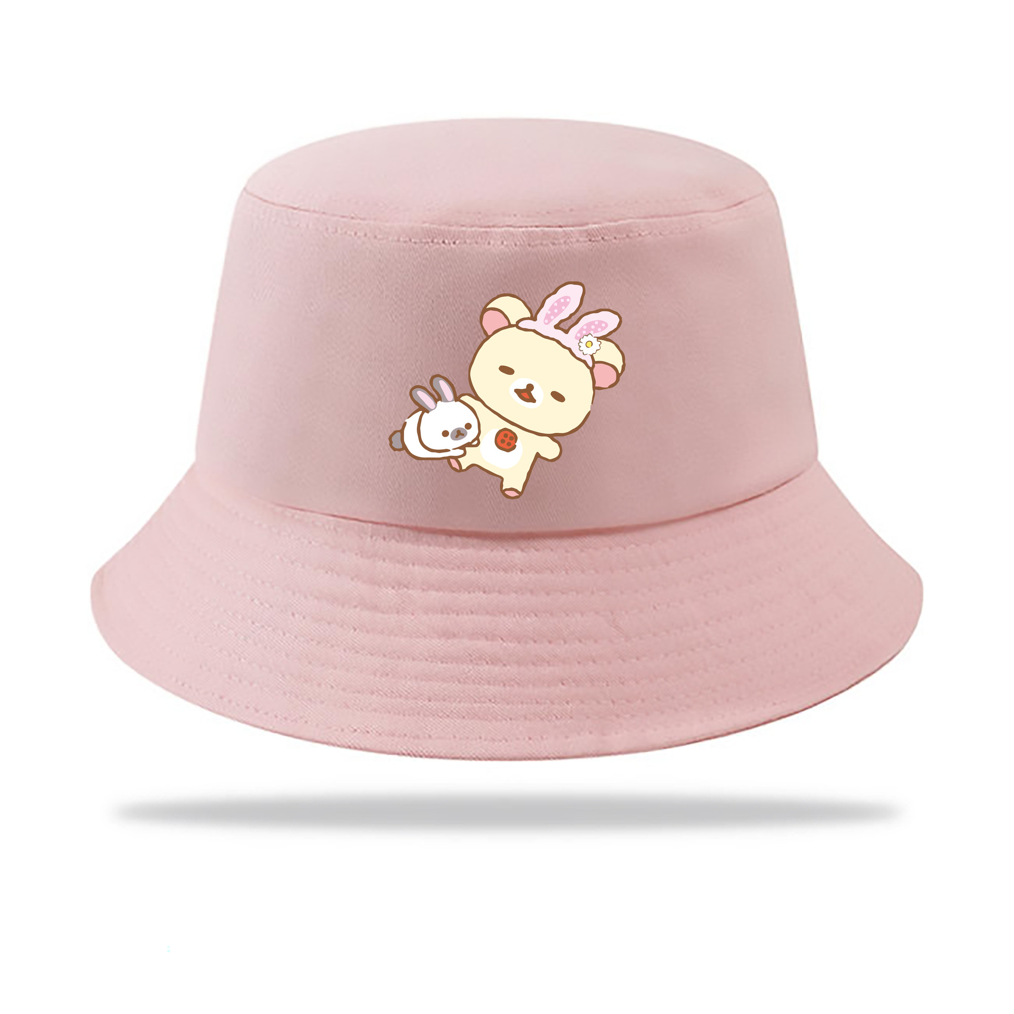 （画像用） リラックマ リラックマ キイロイトリ Rilakkuma Korilakkuma Kiiroitori アウトドア日除けバケットハット