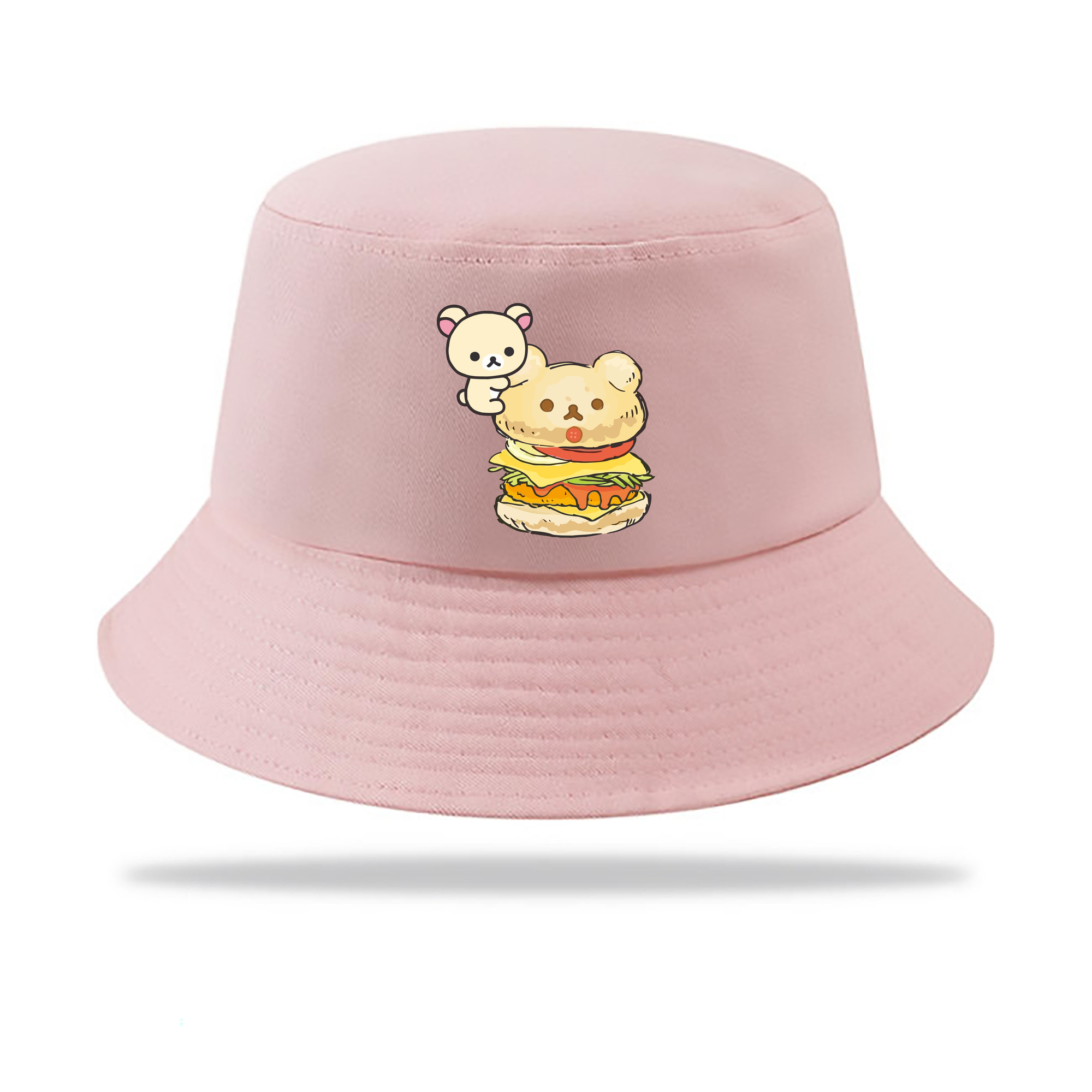 （画像用） リラックマ リラックマ キイロイトリ Rilakkuma Korilakkuma Kiiroitori アウトドア日除けバケットハット