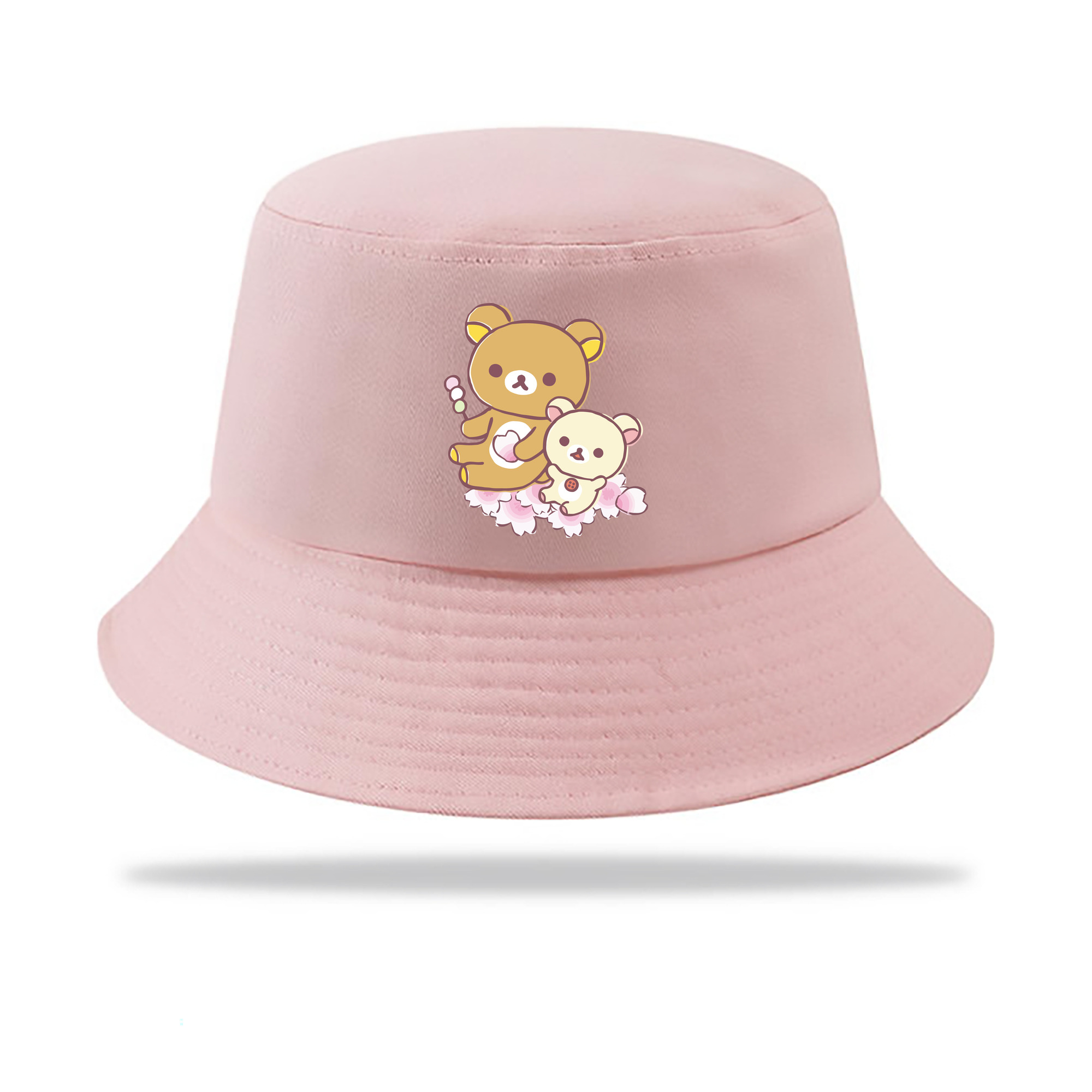 （画像用） リラックマ リラックマ キイロイトリ Rilakkuma Korilakkuma Kiiroitori アウトドア日除けバケットハット
