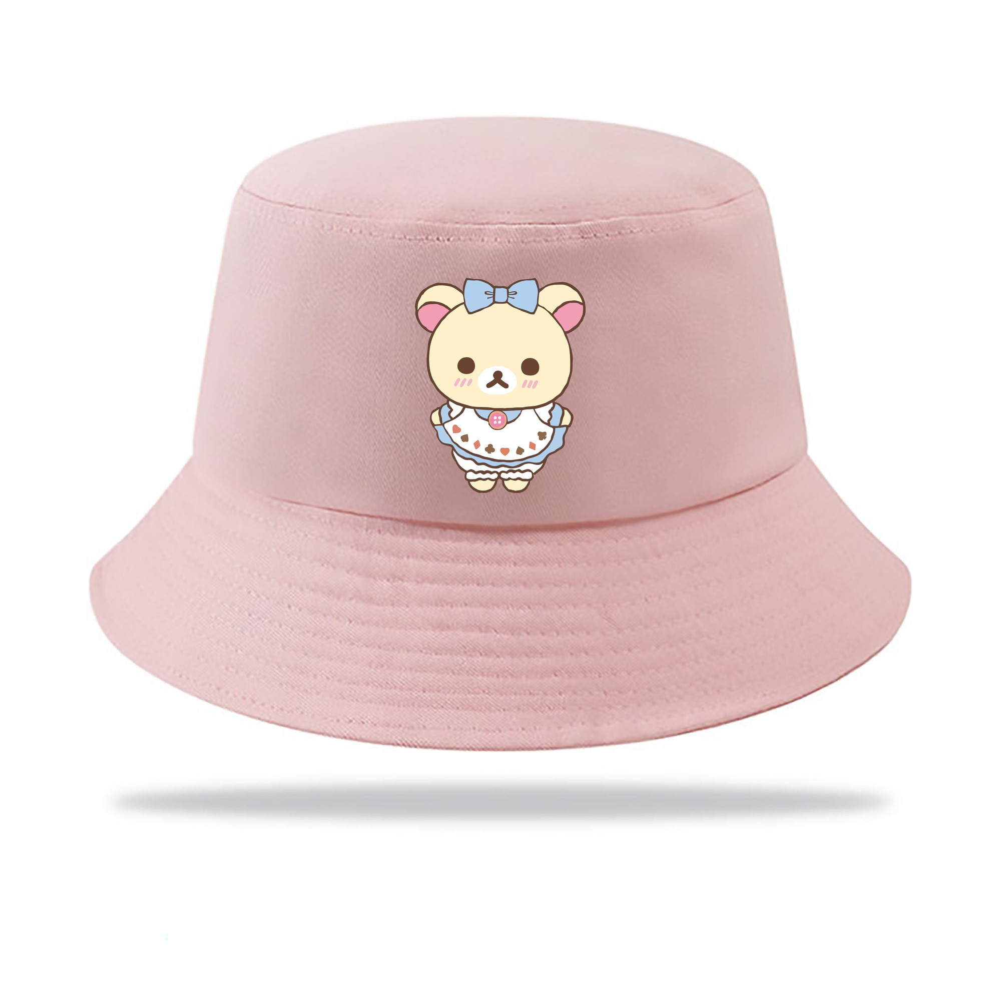 （画像用） リラックマ リラックマ キイロイトリ Rilakkuma Korilakkuma Kiiroitori アウトドア日除けバケットハット
