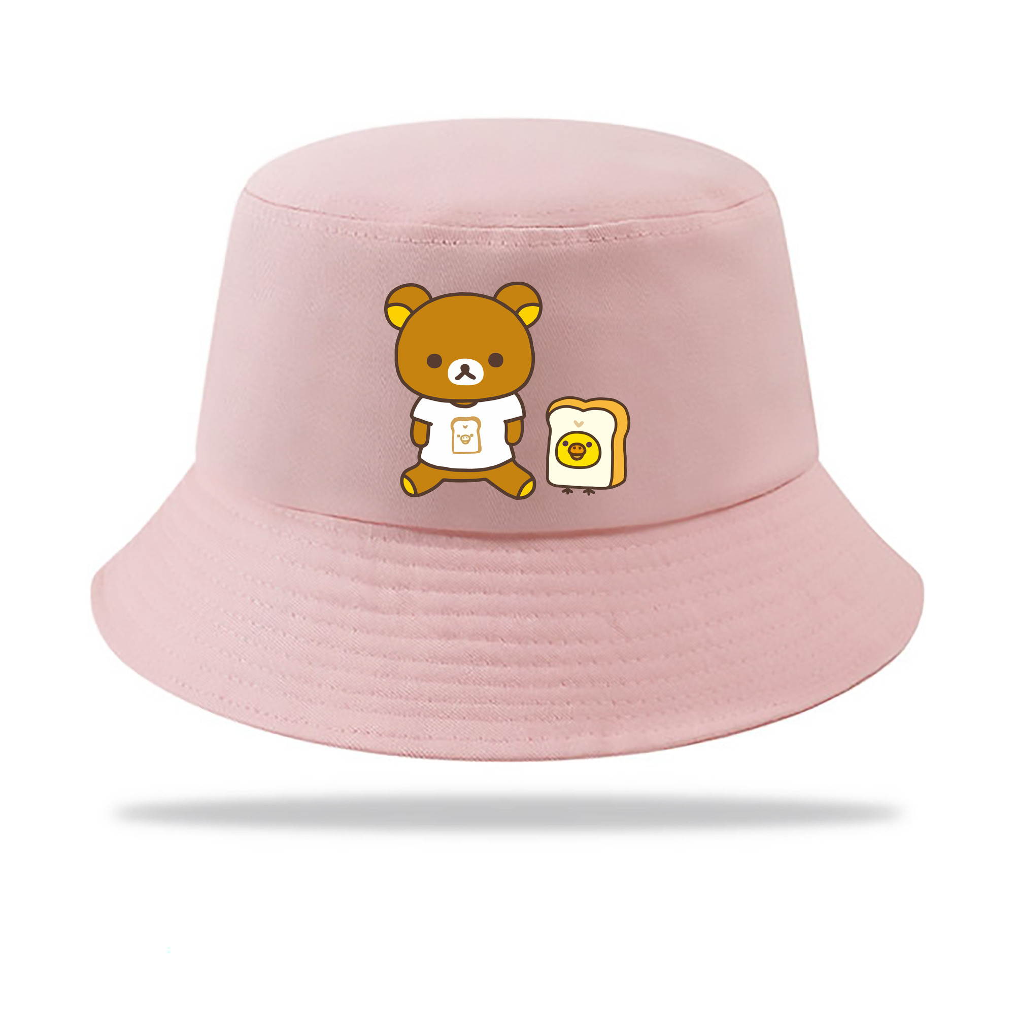 （画像用） リラックマ リラックマ キイロイトリ Rilakkuma Korilakkuma Kiiroitori アウトドア日除けバケットハット