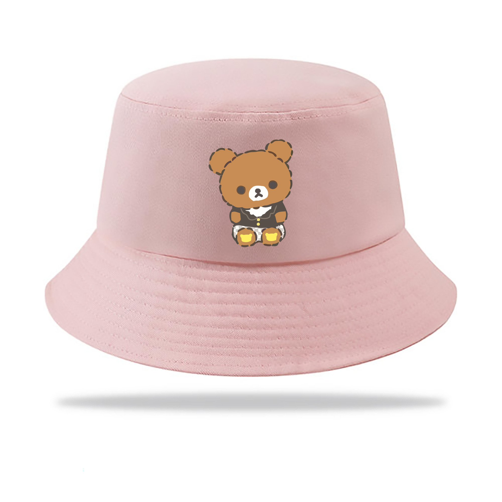 （画像用） リラックマ リラックマ キイロイトリ Rilakkuma Korilakkuma Kiiroitori アウトドア日除けバケットハット