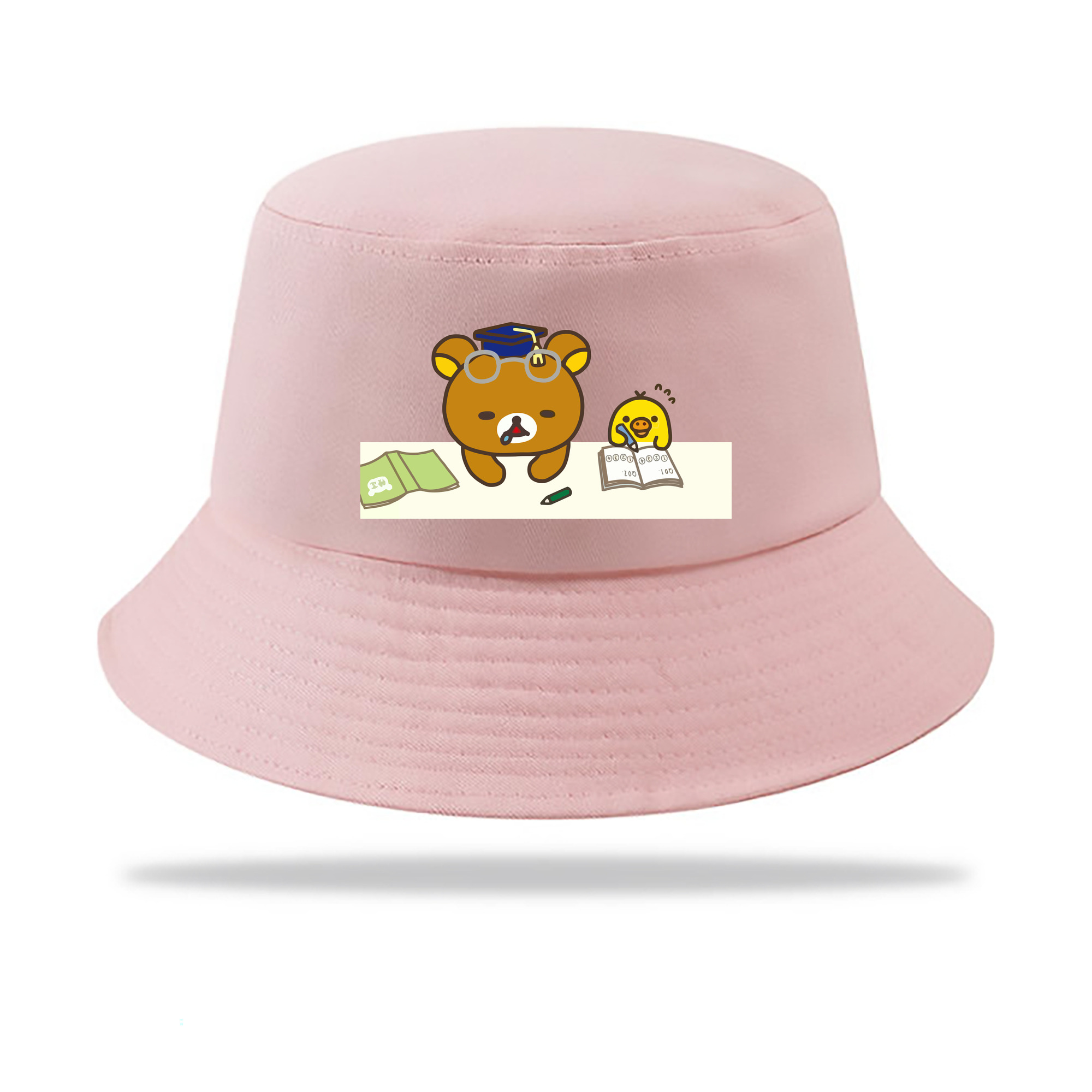 （画像用） リラックマ リラックマ キイロイトリ Rilakkuma Korilakkuma Kiiroitori アウトドア日除けバケットハット