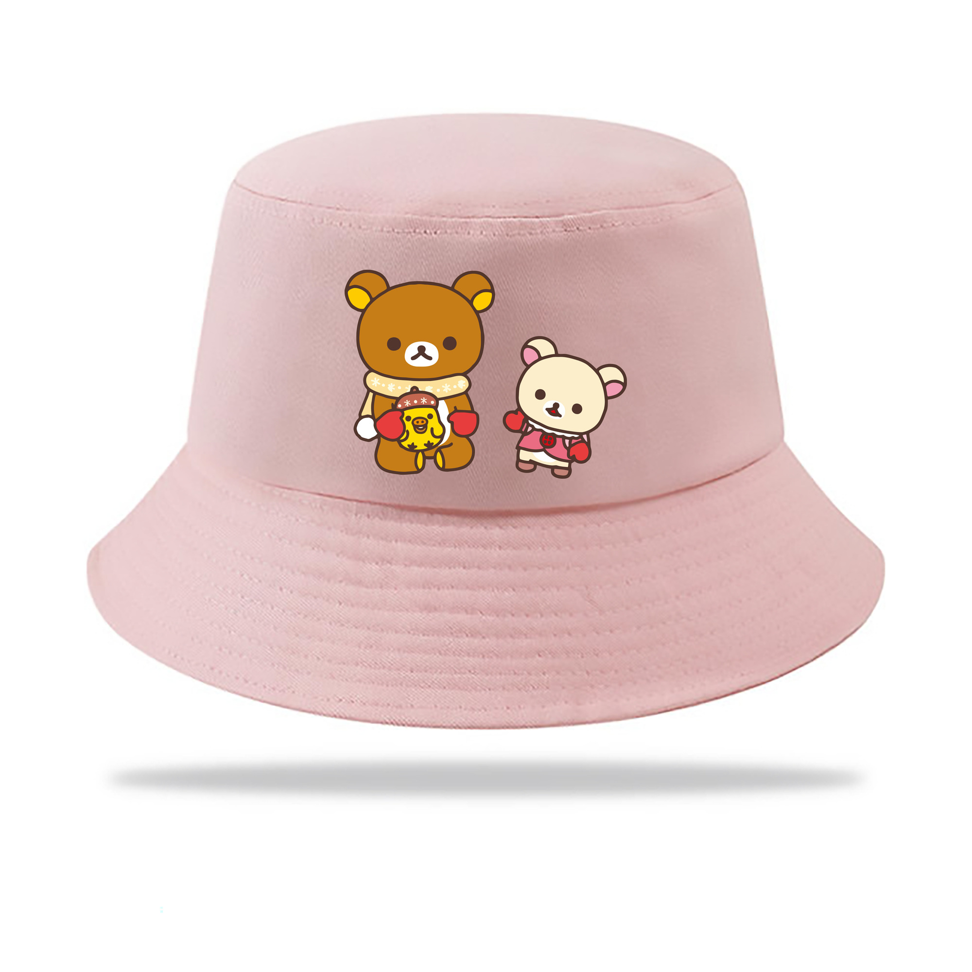 （画像用） リラックマ リラックマ キイロイトリ Rilakkuma Korilakkuma Kiiroitori アウトドア日除けバケットハット
