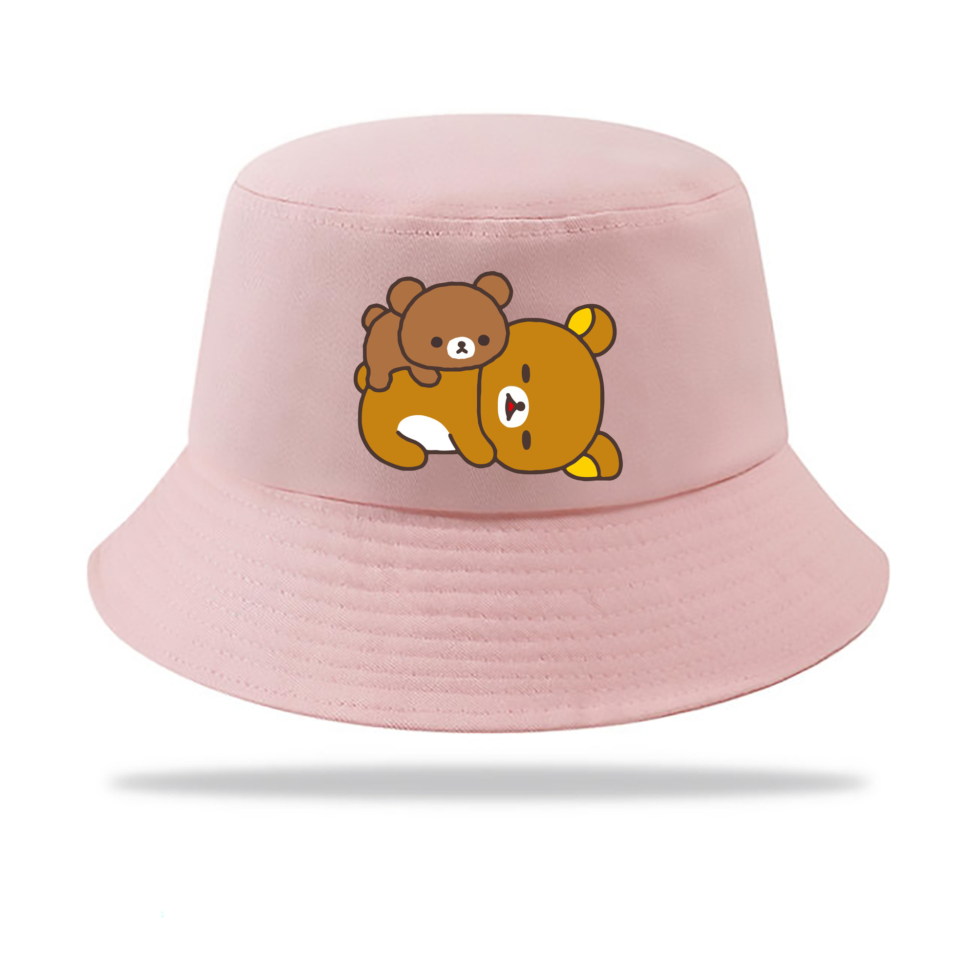 （画像用） リラックマ リラックマ キイロイトリ Rilakkuma Korilakkuma Kiiroitori アウトドア日除けバケットハット