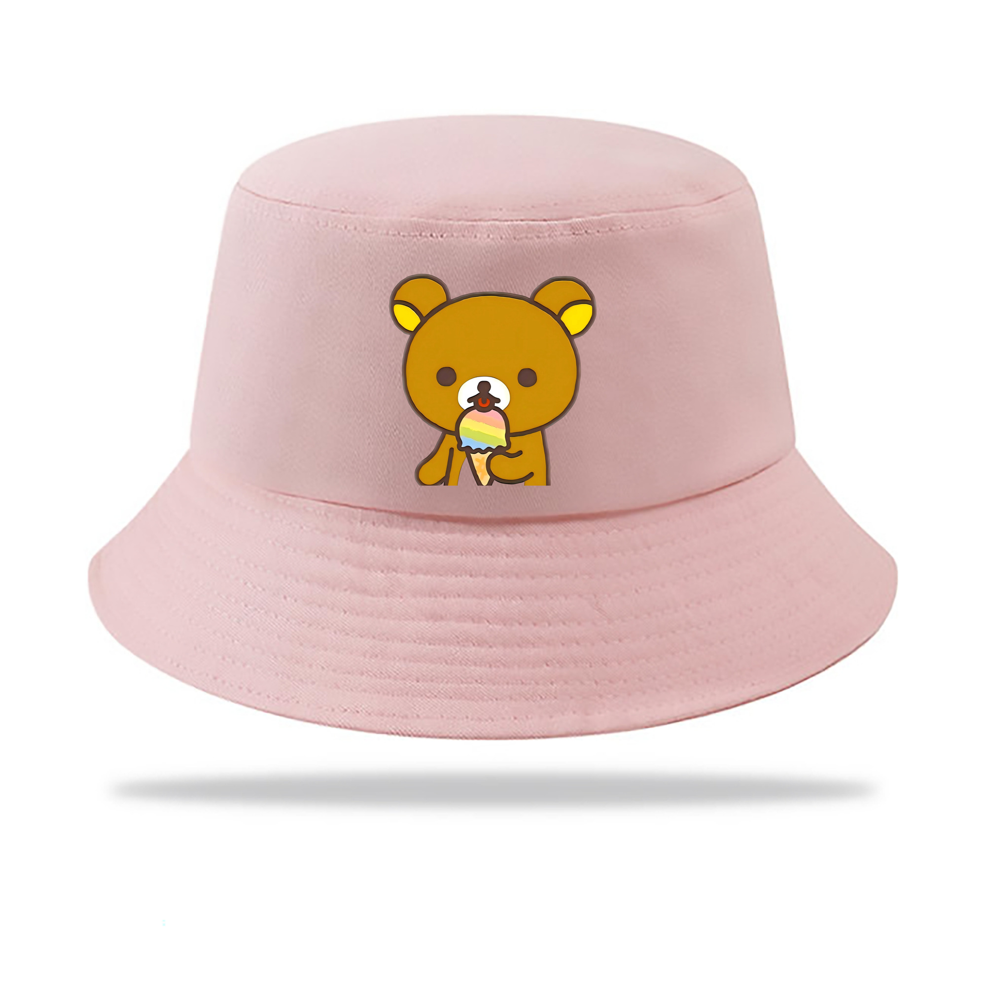 （画像用） リラックマ リラックマ キイロイトリ Rilakkuma Korilakkuma Kiiroitori アウトドア日除けバケットハット