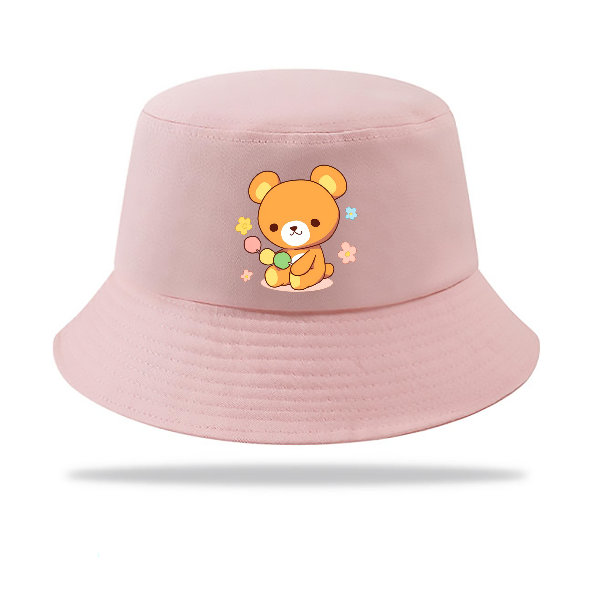 （画像用） リラックマ リラックマ キイロイトリ Rilakkuma Korilakkuma Kiiroitori アウトドア日除けバケットハット