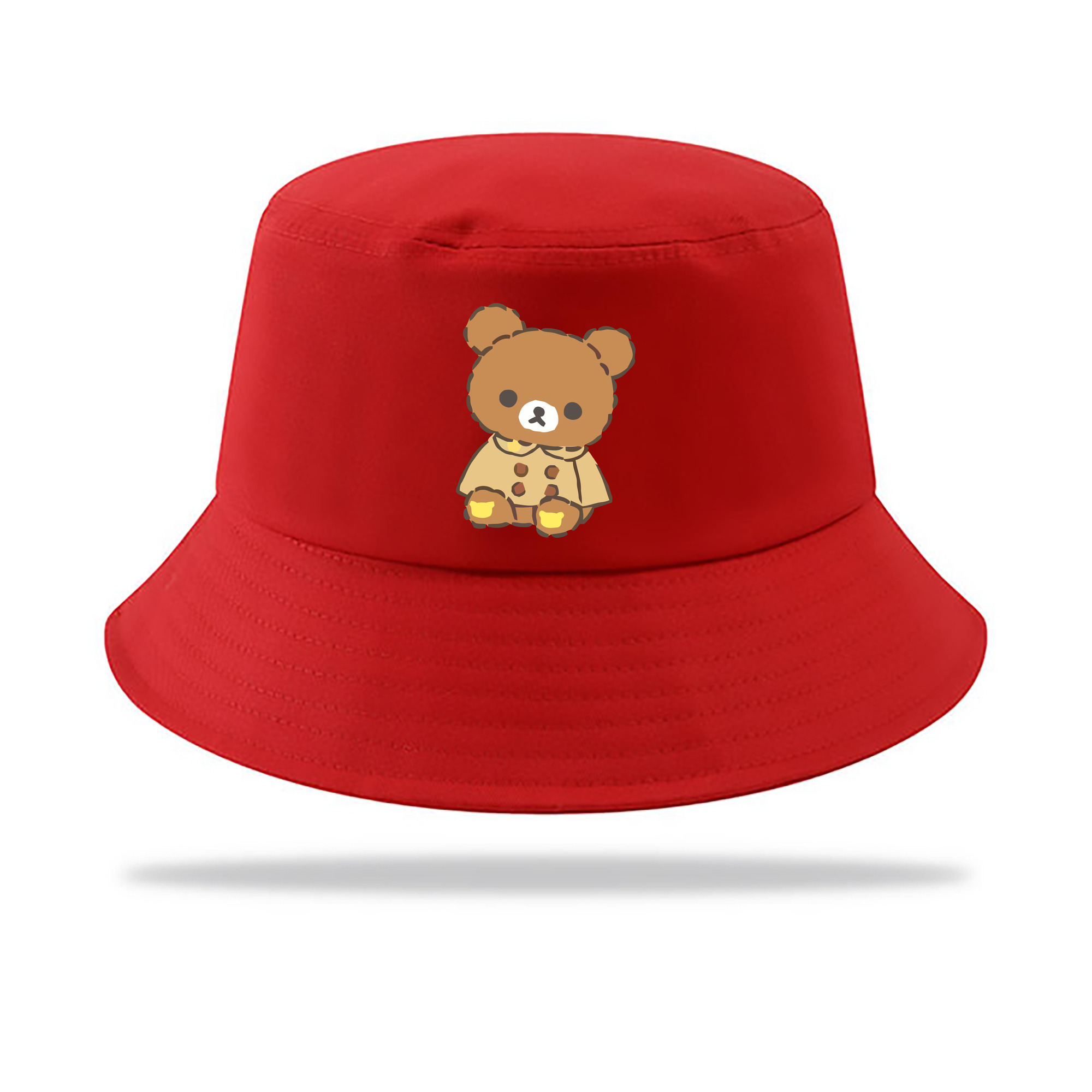 （画像用） リラックマ リラックマ キイロイトリ Rilakkuma Korilakkuma Kiiroitori アウトドア日除けバケットハット