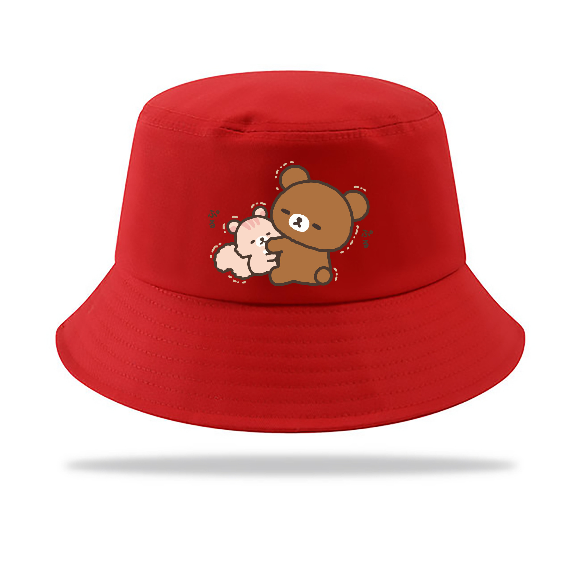 （画像用） リラックマ リラックマ キイロイトリ Rilakkuma Korilakkuma Kiiroitori アウトドア日除けバケットハット
