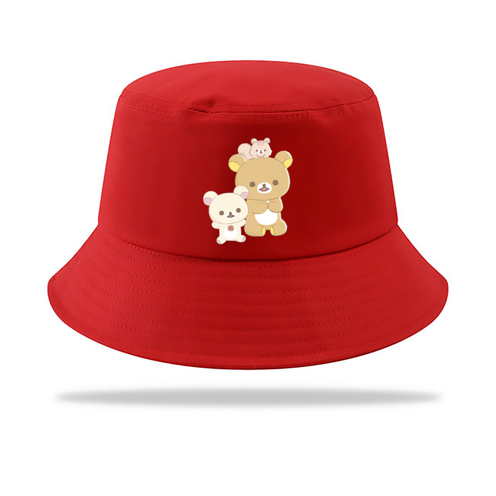 （画像用） リラックマ リラックマ キイロイトリ Rilakkuma Korilakkuma Kiiroitori アウトドア日除けバケットハット