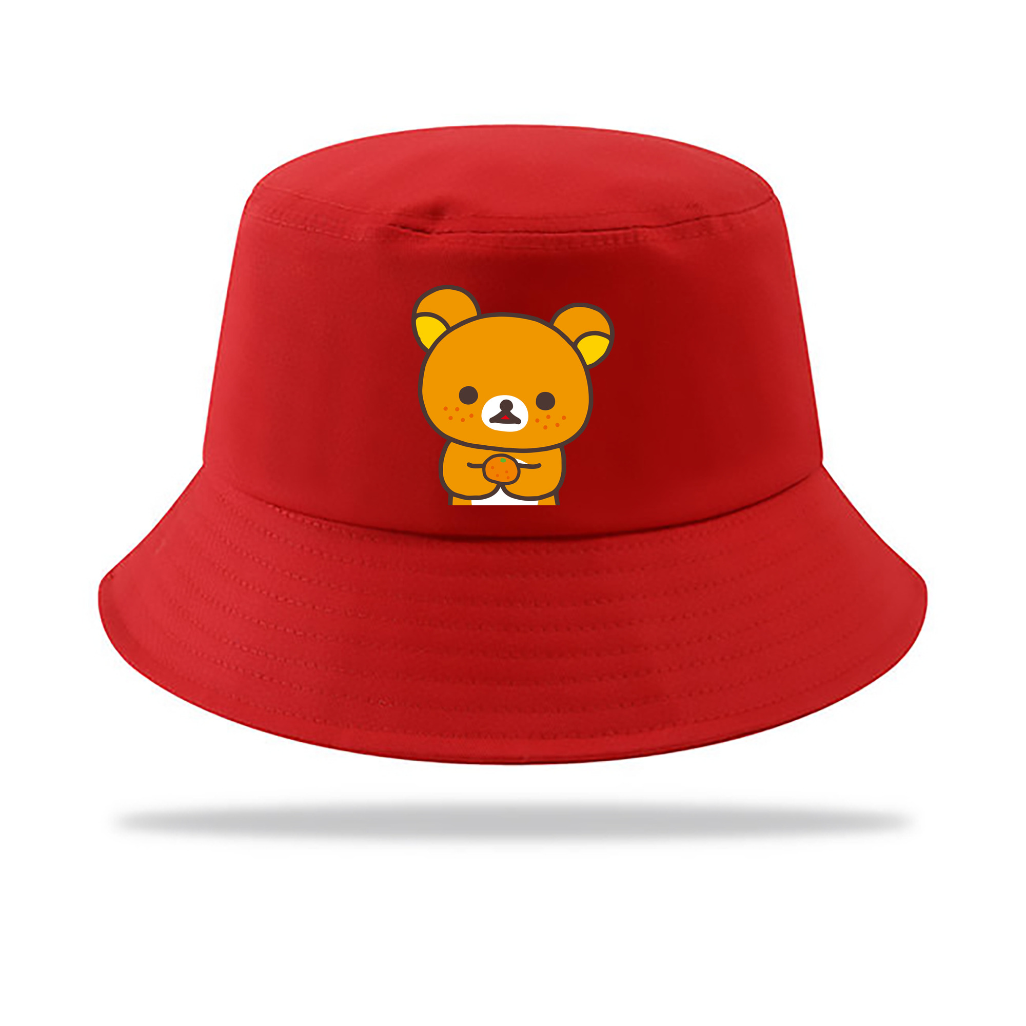 （画像用） リラックマ リラックマ キイロイトリ Rilakkuma Korilakkuma Kiiroitori アウトドア日除けバケットハット