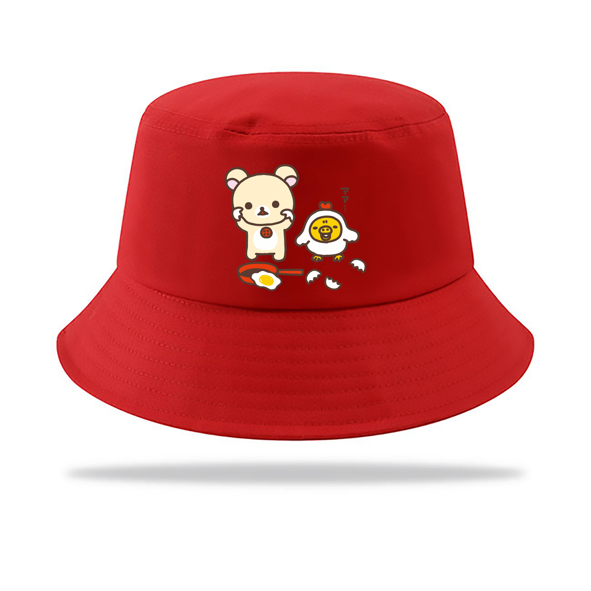 （画像用） リラックマ リラックマ キイロイトリ Rilakkuma Korilakkuma Kiiroitori アウトドア日除けバケットハット