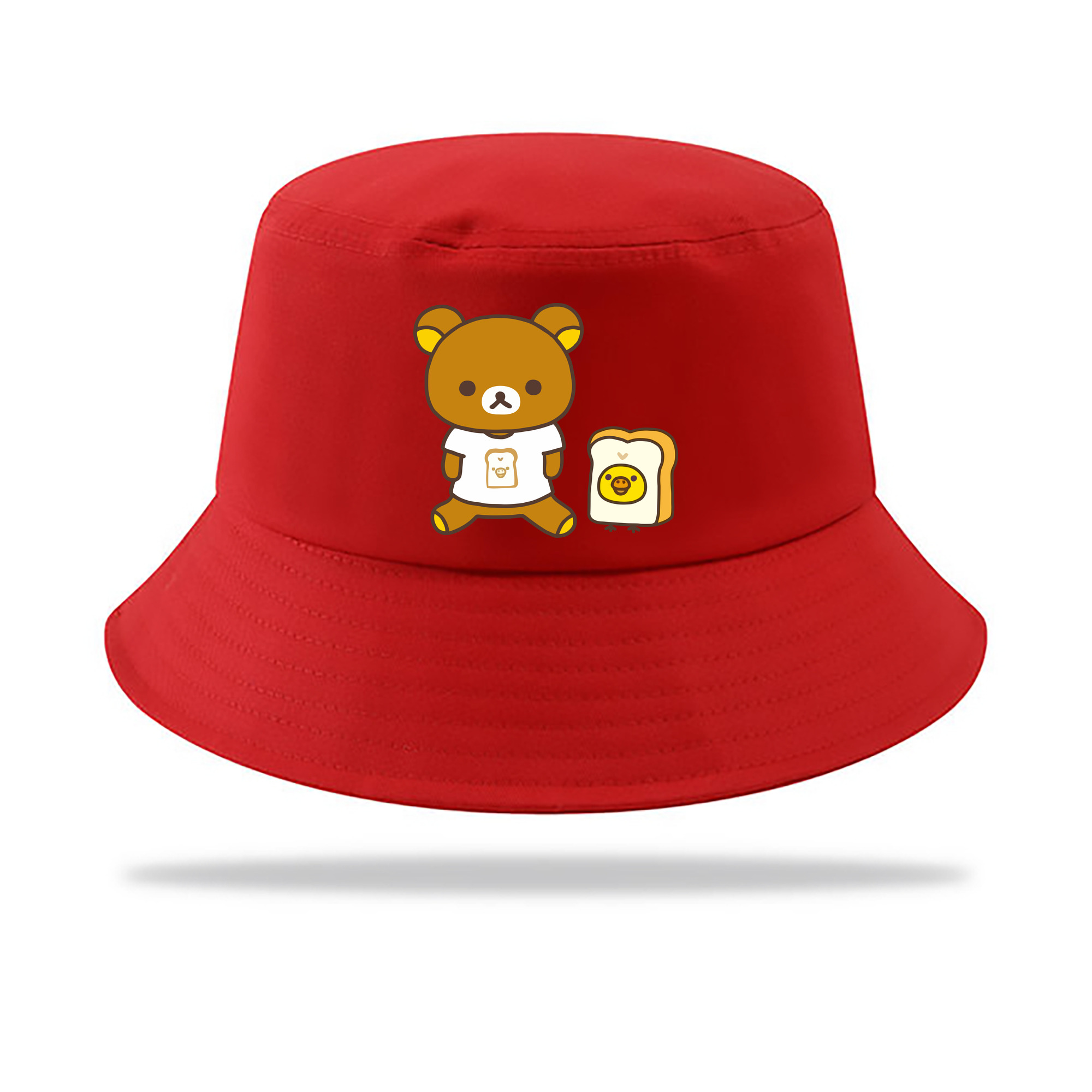 （画像用） リラックマ リラックマ キイロイトリ Rilakkuma Korilakkuma Kiiroitori アウトドア日除けバケットハット