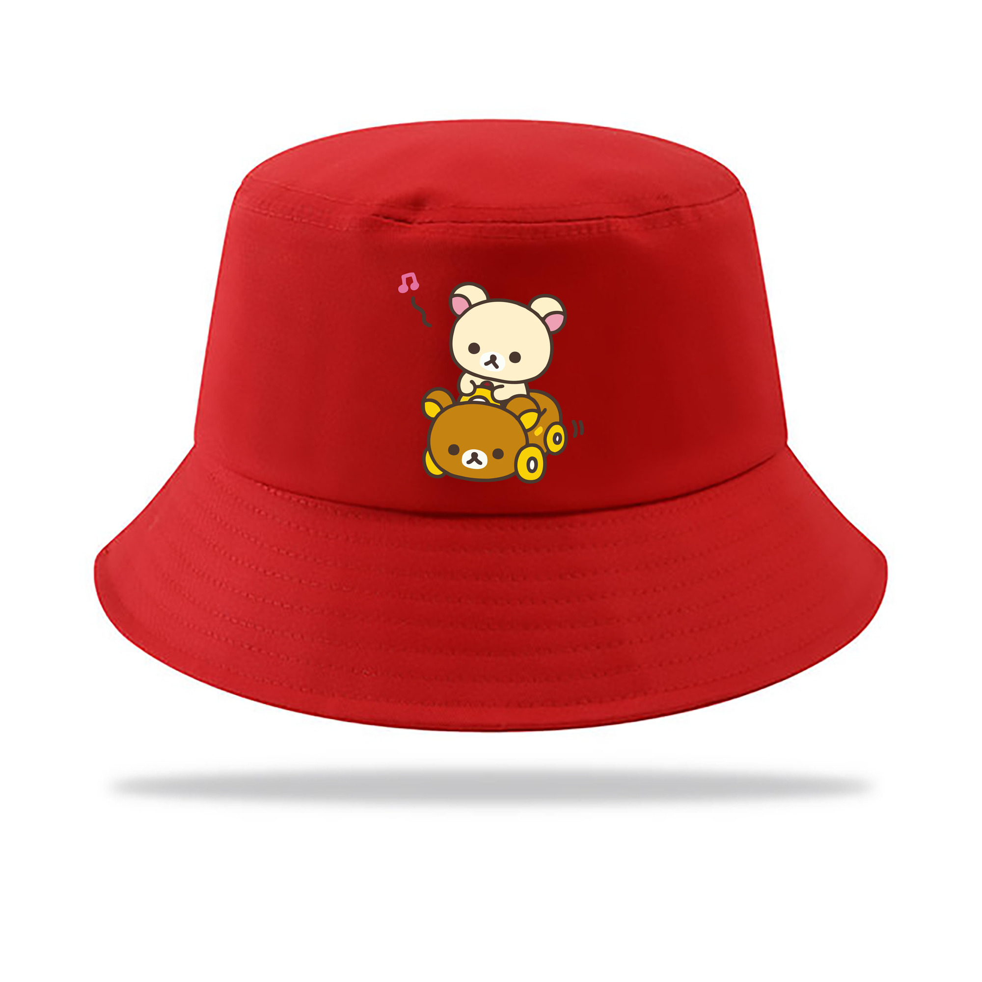 （画像用） リラックマ リラックマ キイロイトリ Rilakkuma Korilakkuma Kiiroitori アウトドア日除けバケットハット