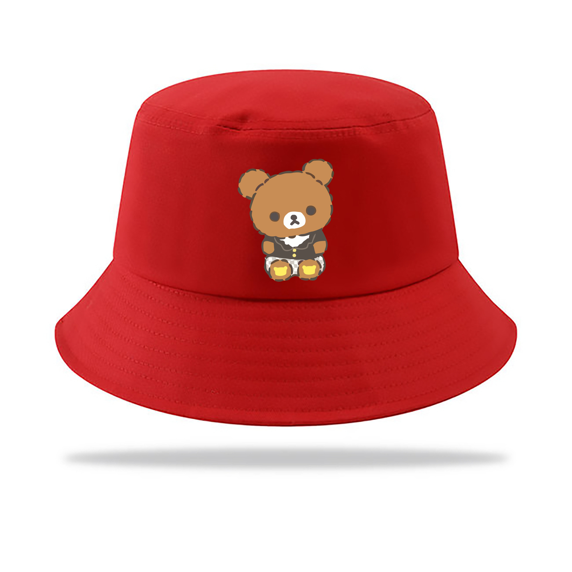 （画像用） リラックマ リラックマ キイロイトリ Rilakkuma Korilakkuma Kiiroitori アウトドア日除けバケットハット