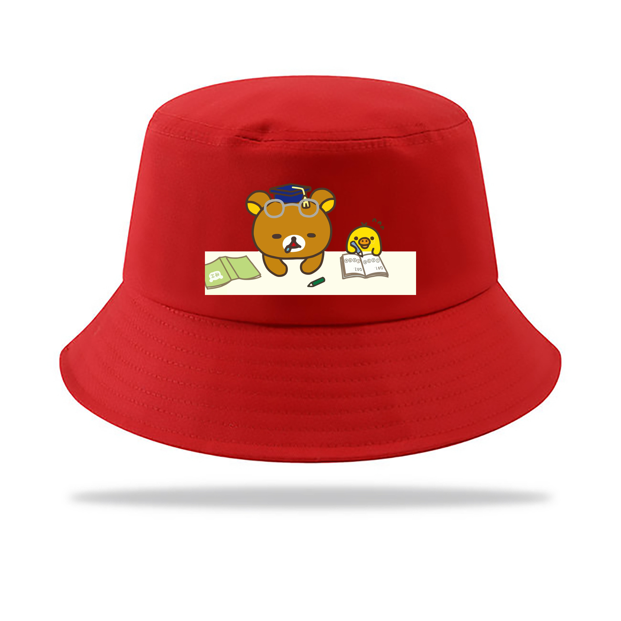 （画像用） リラックマ リラックマ キイロイトリ Rilakkuma Korilakkuma Kiiroitori アウトドア日除けバケットハット