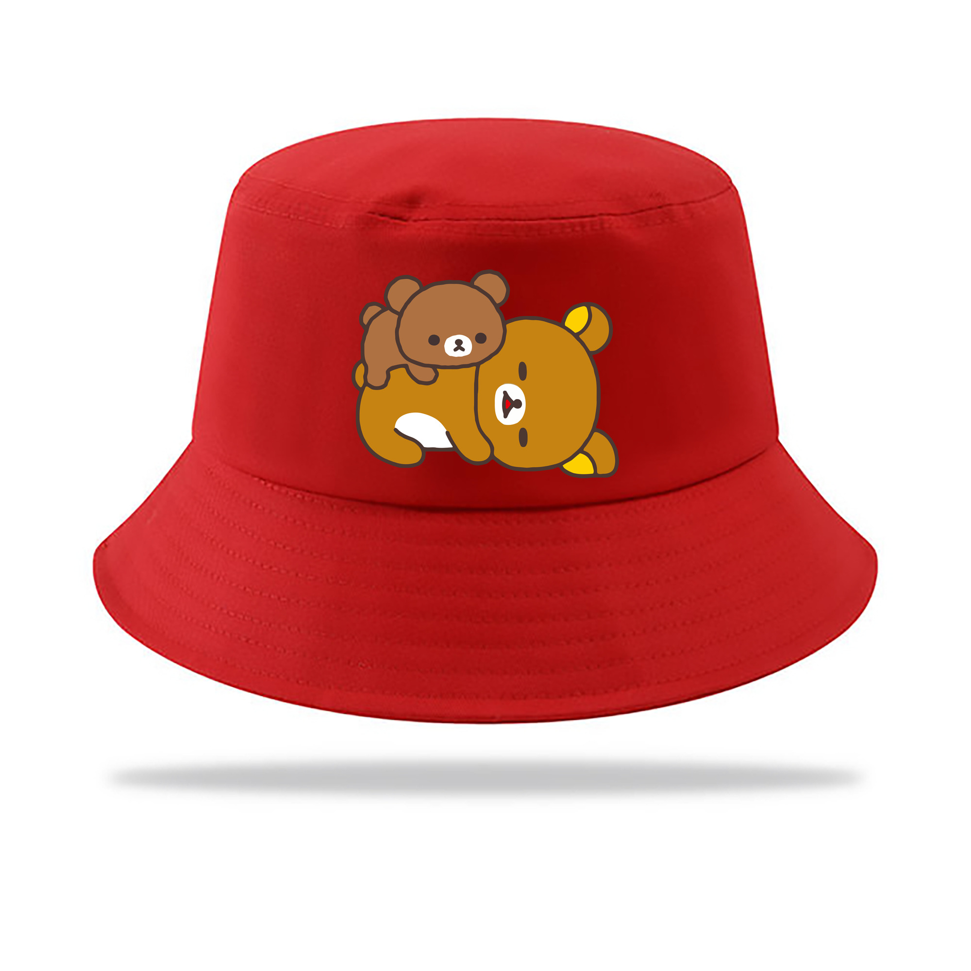 （画像用） リラックマ リラックマ キイロイトリ Rilakkuma Korilakkuma Kiiroitori アウトドア日除けバケットハット