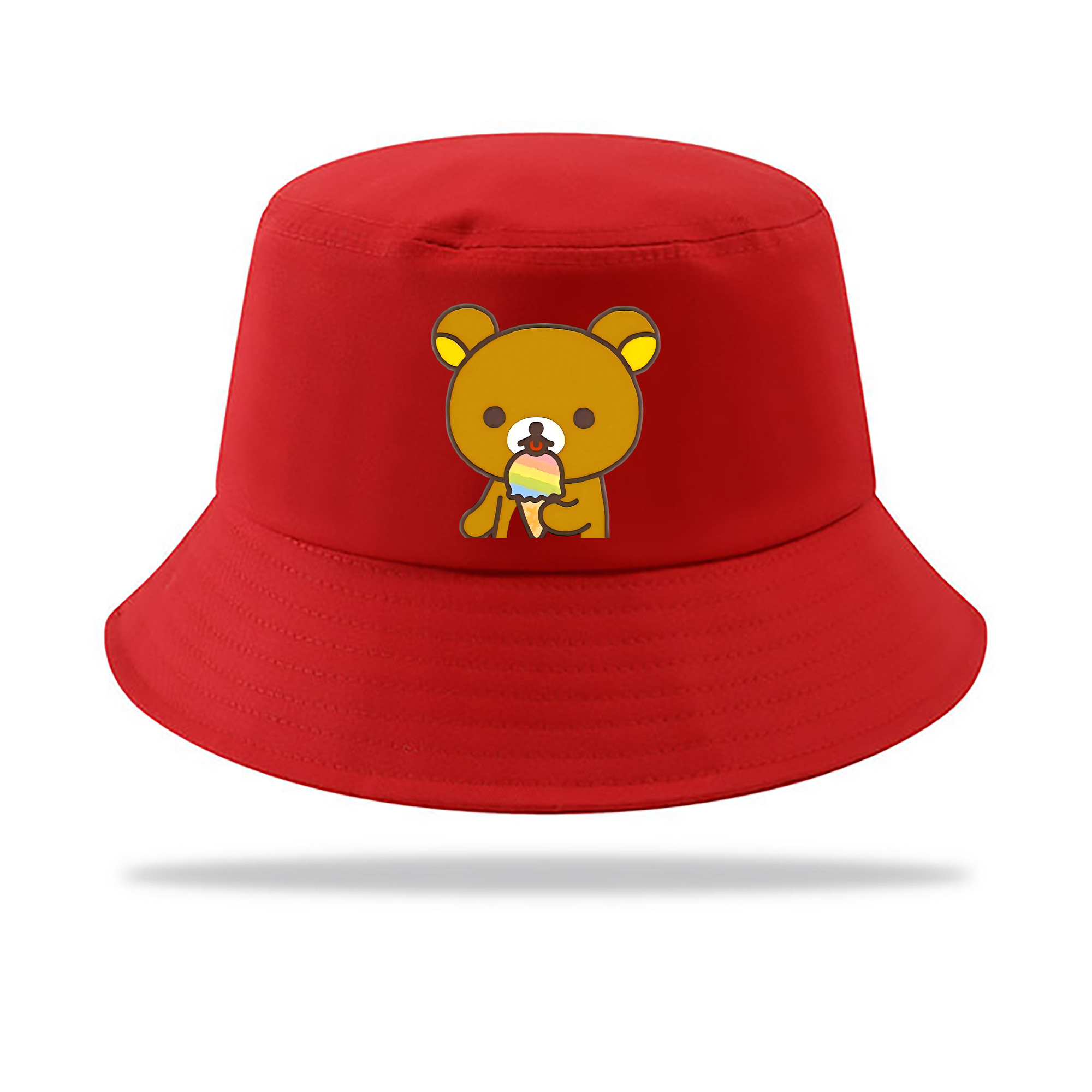 （画像用） リラックマ リラックマ キイロイトリ Rilakkuma Korilakkuma Kiiroitori アウトドア日除けバケットハット