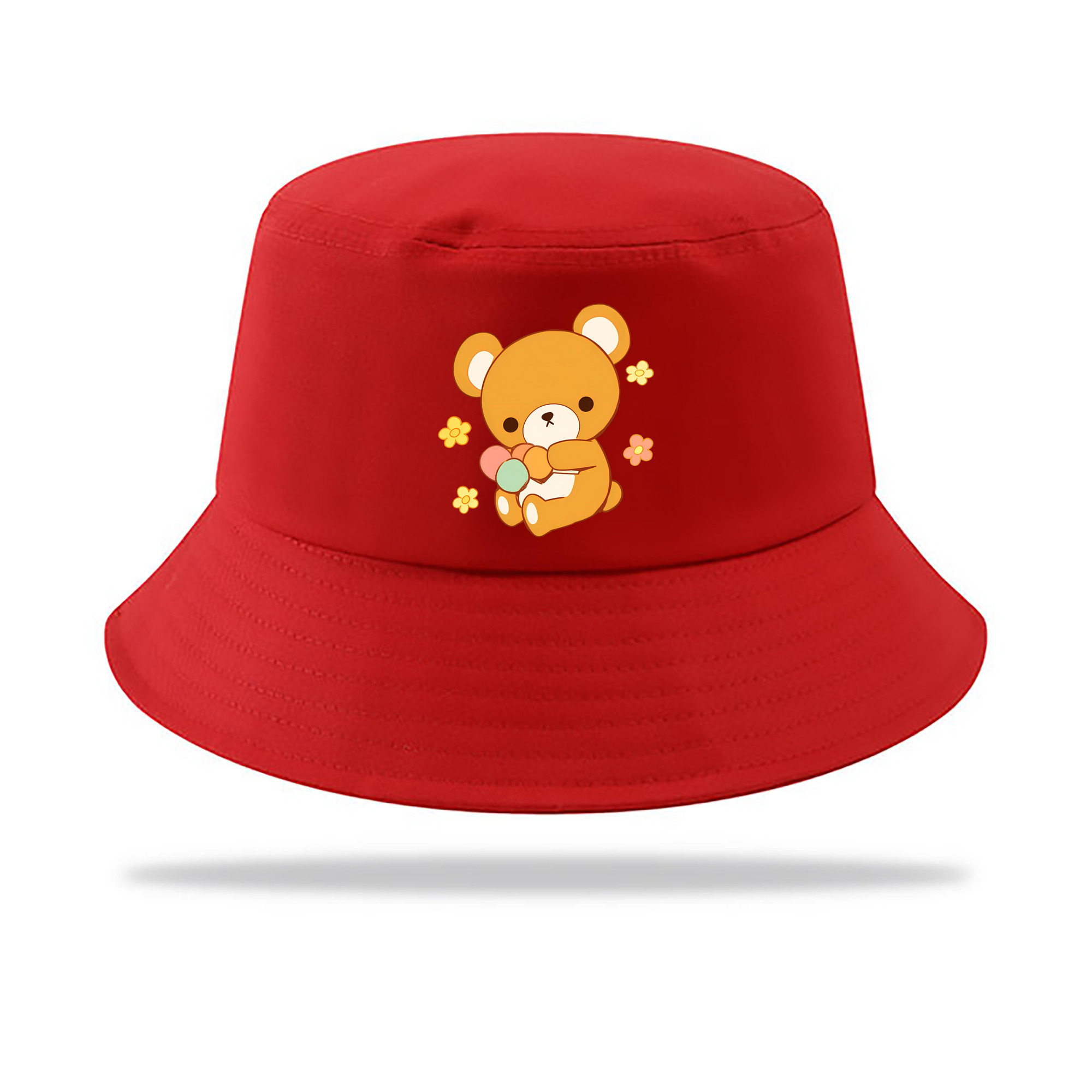 （画像用） リラックマ リラックマ キイロイトリ Rilakkuma Korilakkuma Kiiroitori アウトドア日除けバケットハット
