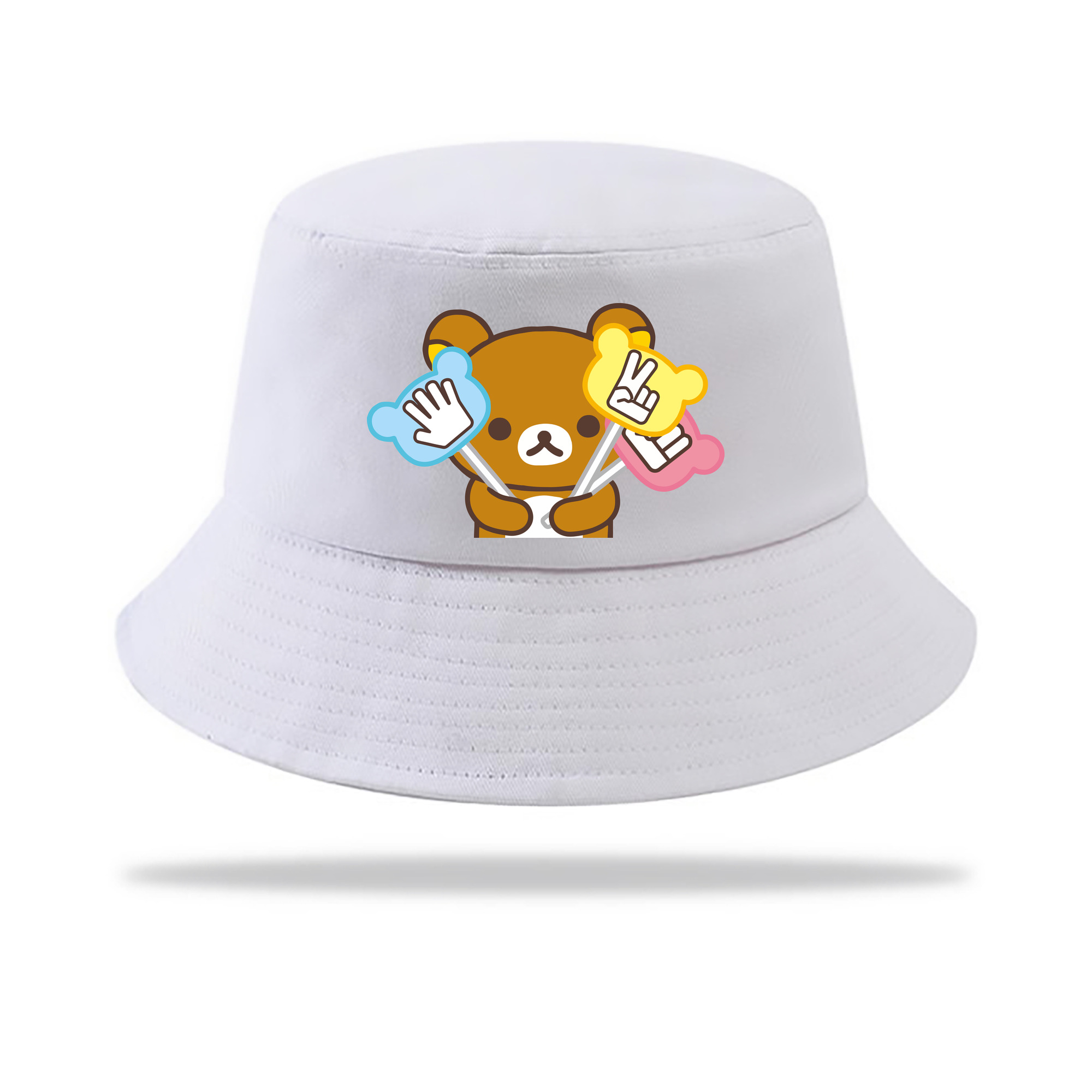 （画像用） リラックマ リラックマ キイロイトリ Rilakkuma Korilakkuma Kiiroitori アウトドア日除けバケットハット