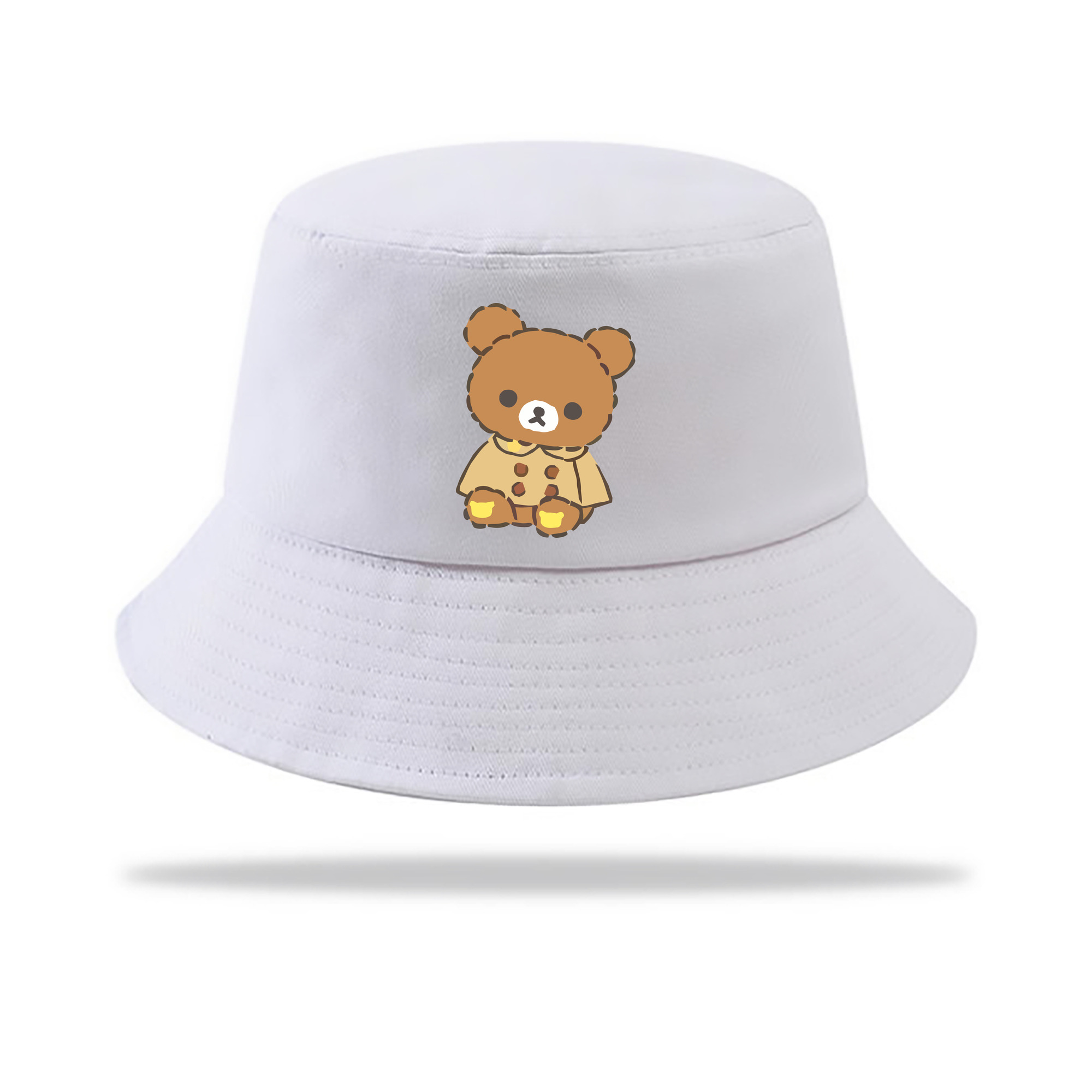 （画像用） リラックマ リラックマ キイロイトリ Rilakkuma Korilakkuma Kiiroitori アウトドア日除けバケットハット