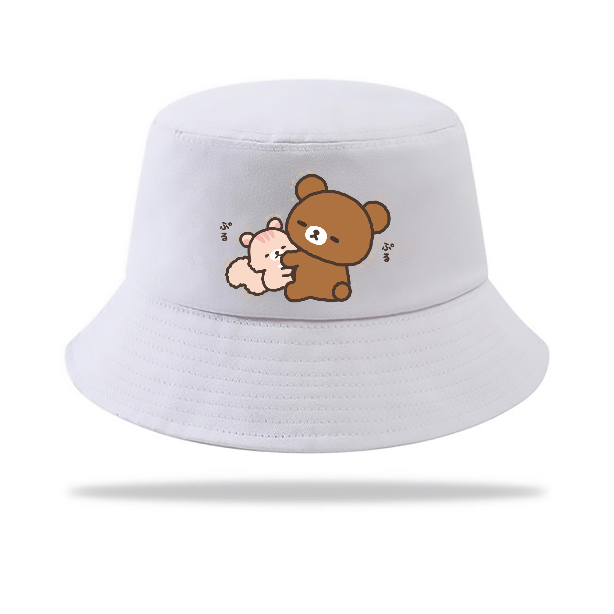 （画像用） リラックマ リラックマ キイロイトリ Rilakkuma Korilakkuma Kiiroitori アウトドア日除けバケットハット