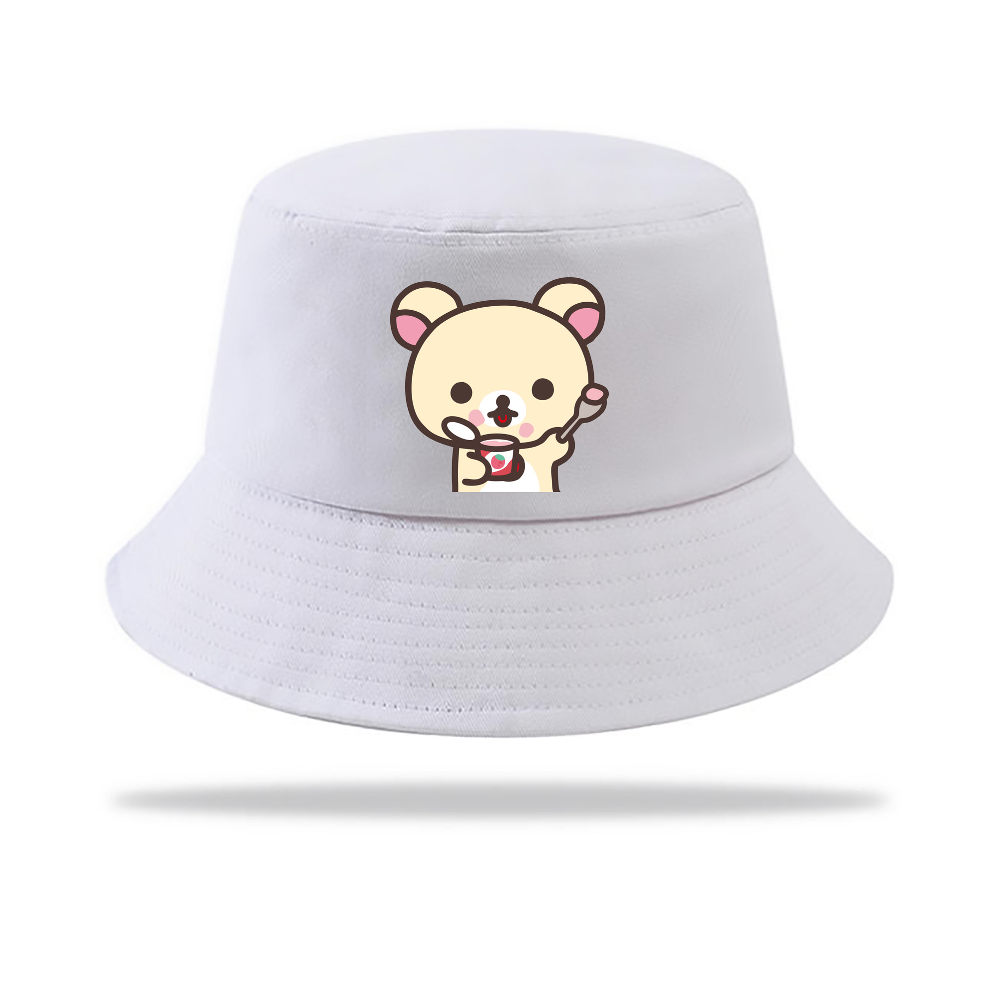 （画像用） リラックマ リラックマ キイロイトリ Rilakkuma Korilakkuma Kiiroitori アウトドア日除けバケットハット
